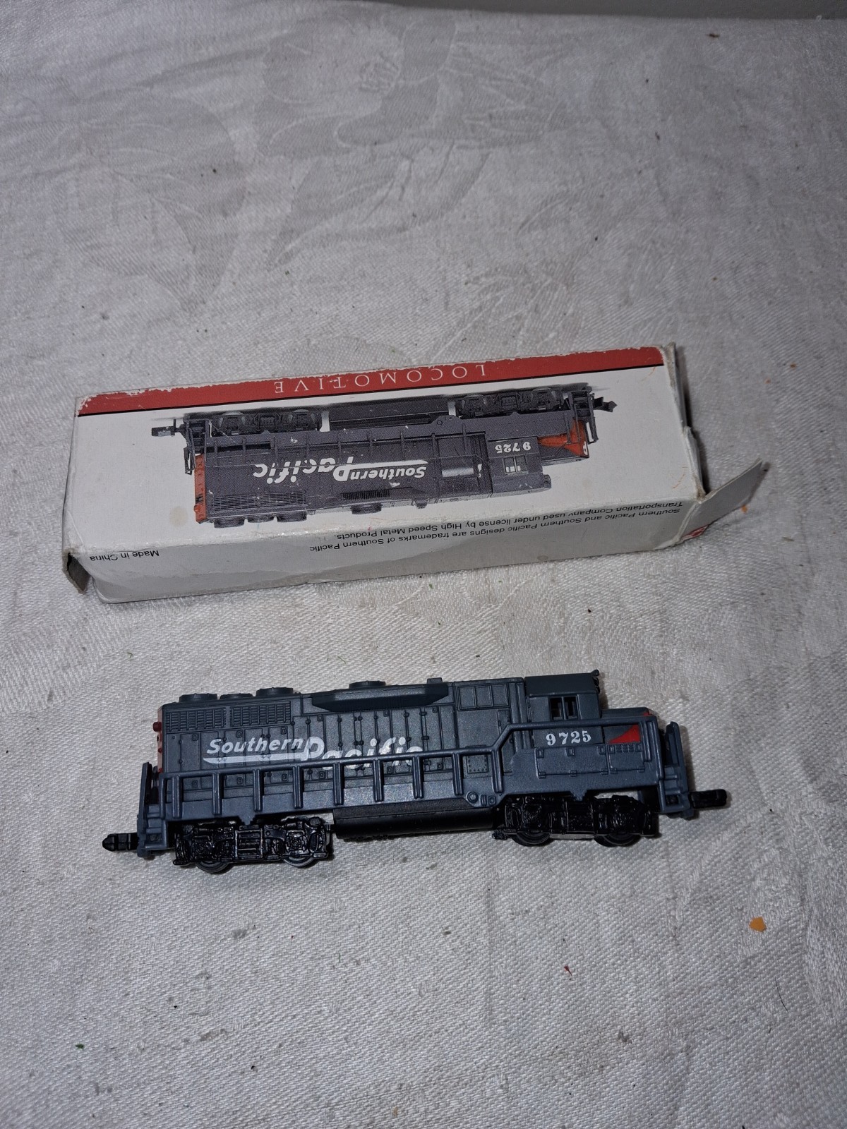 N Scale Southern Pacific Dummy Locomotive #9725 High Speed Metal Products