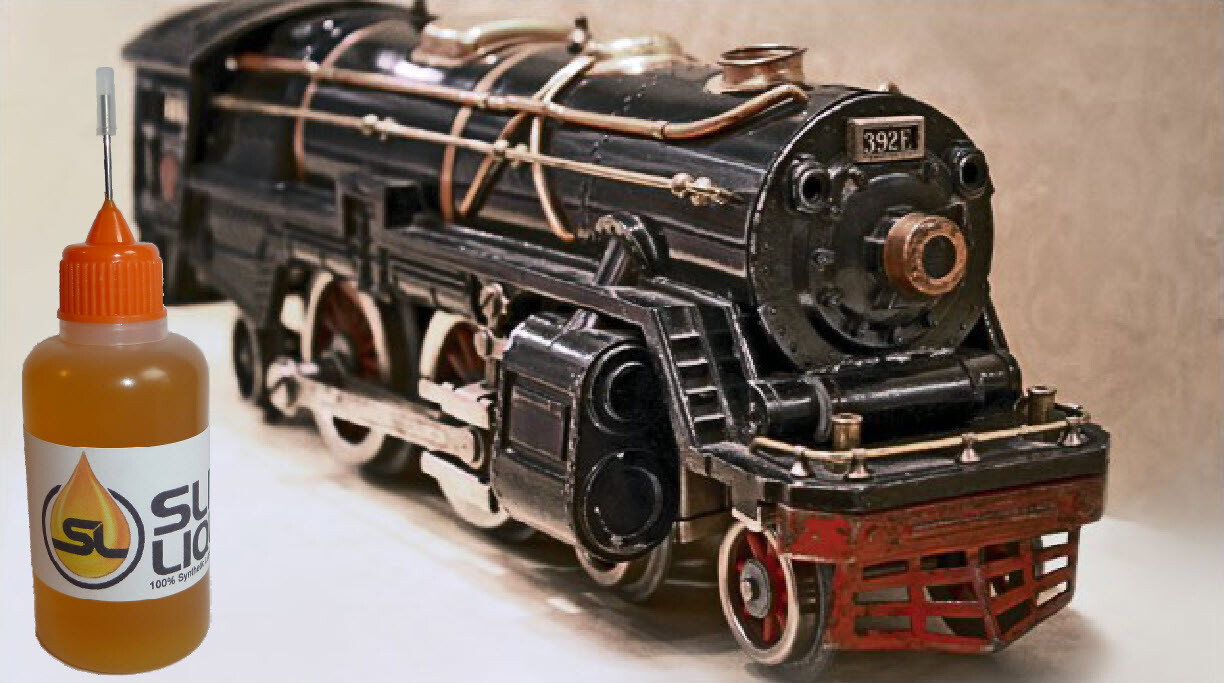 Slick Liquid Lube Bearings 100% Synthetic Train Oil for Lionel or any Model RR