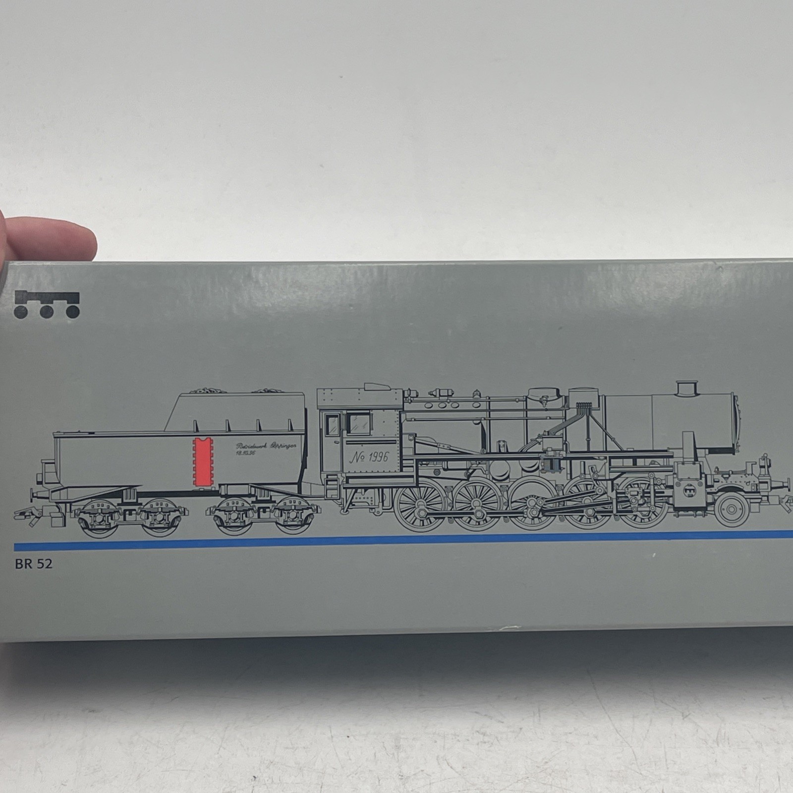 Marklin H0 37155 Steam Locomotive BR 52 Special Edition W/ Presentation Track