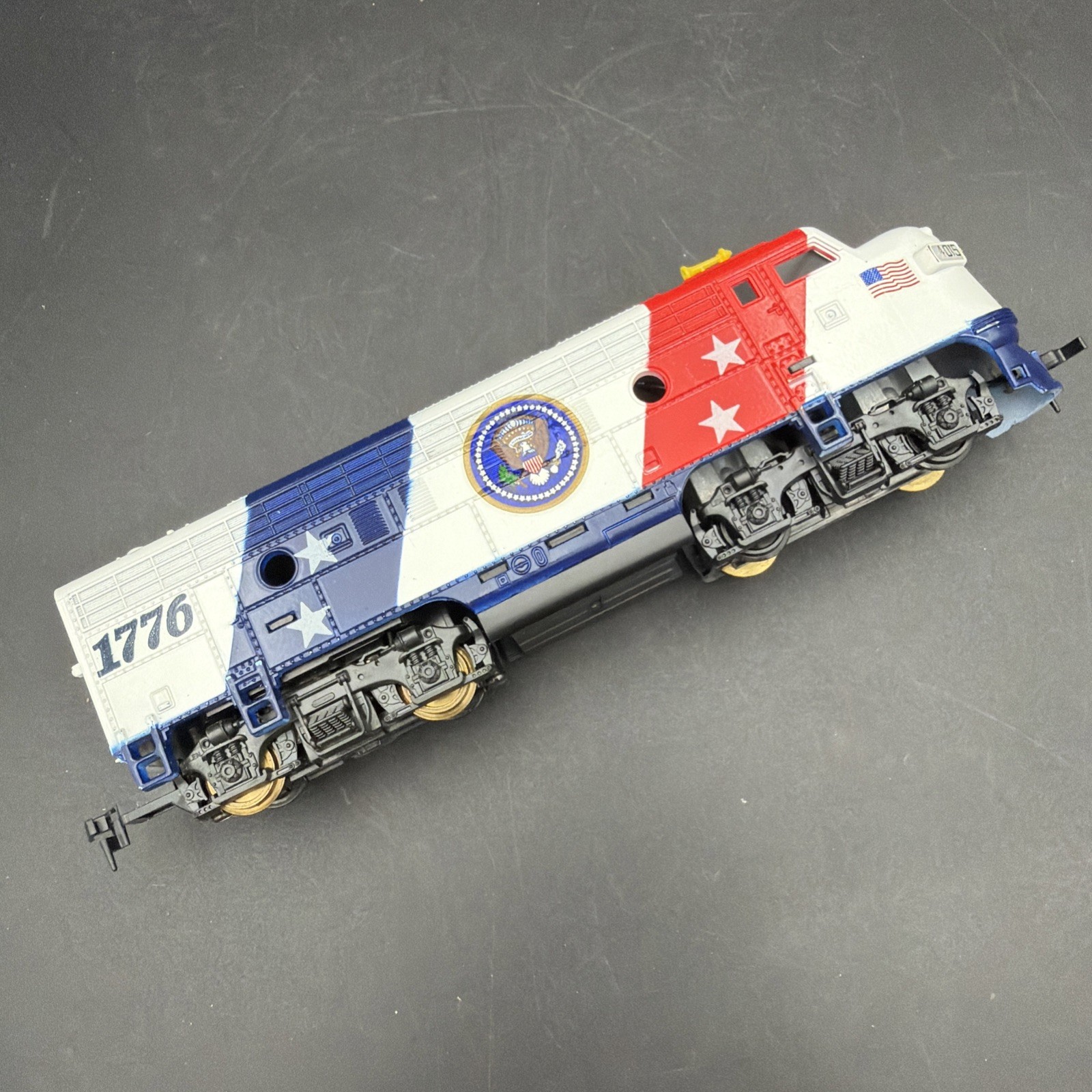 Tyco HO Spirit of 1776 America Diesel Locomotive Model Train Untested Austria