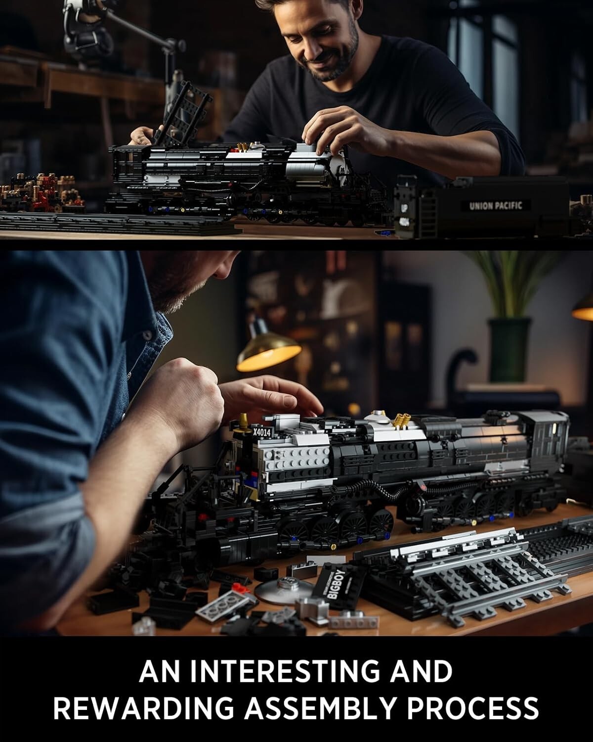 Big Boy Locomotive, Articulated Steam Locomotive Building Upgraded Version