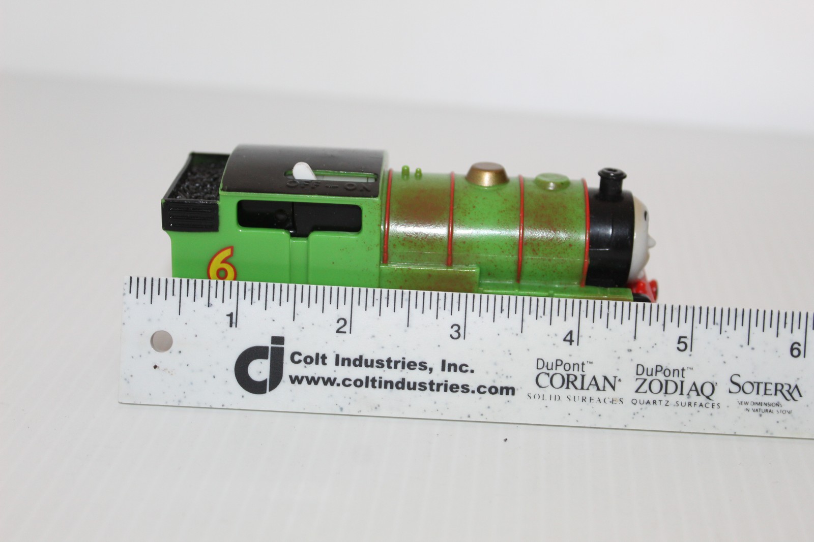 Thomas & Friends Dirty Percy The Small Engine Motorized Toy Train #6 Works!