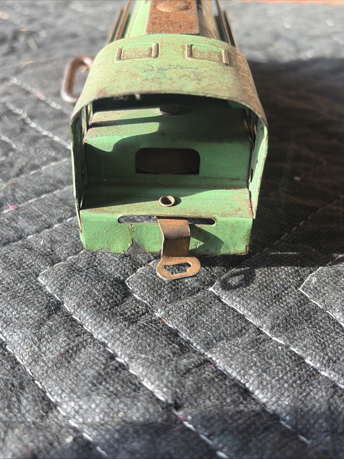Vintage Hafner 1010 Windup Wind Up Train Locomotive With KEY – WORKS!