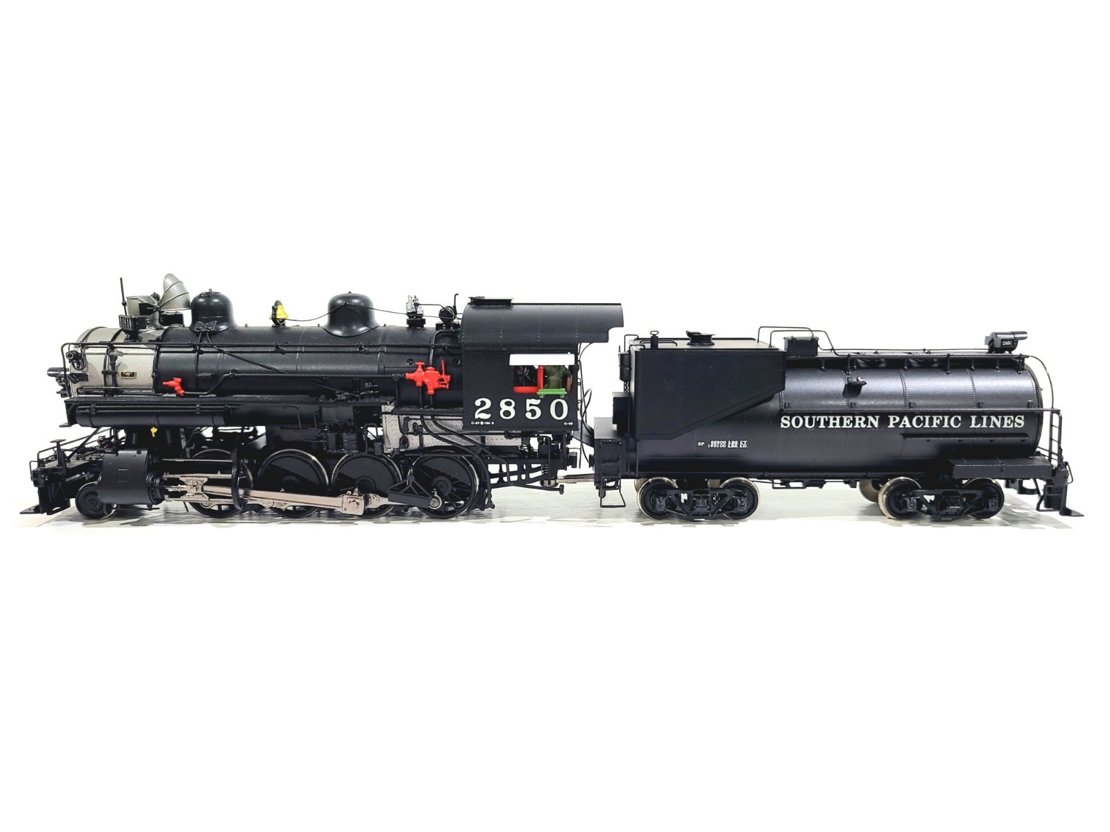 Challenger CIL Boo-Rim SP C-10 2-8-0 Southern Pacific Lines 2850 HO Brass 2518.1
