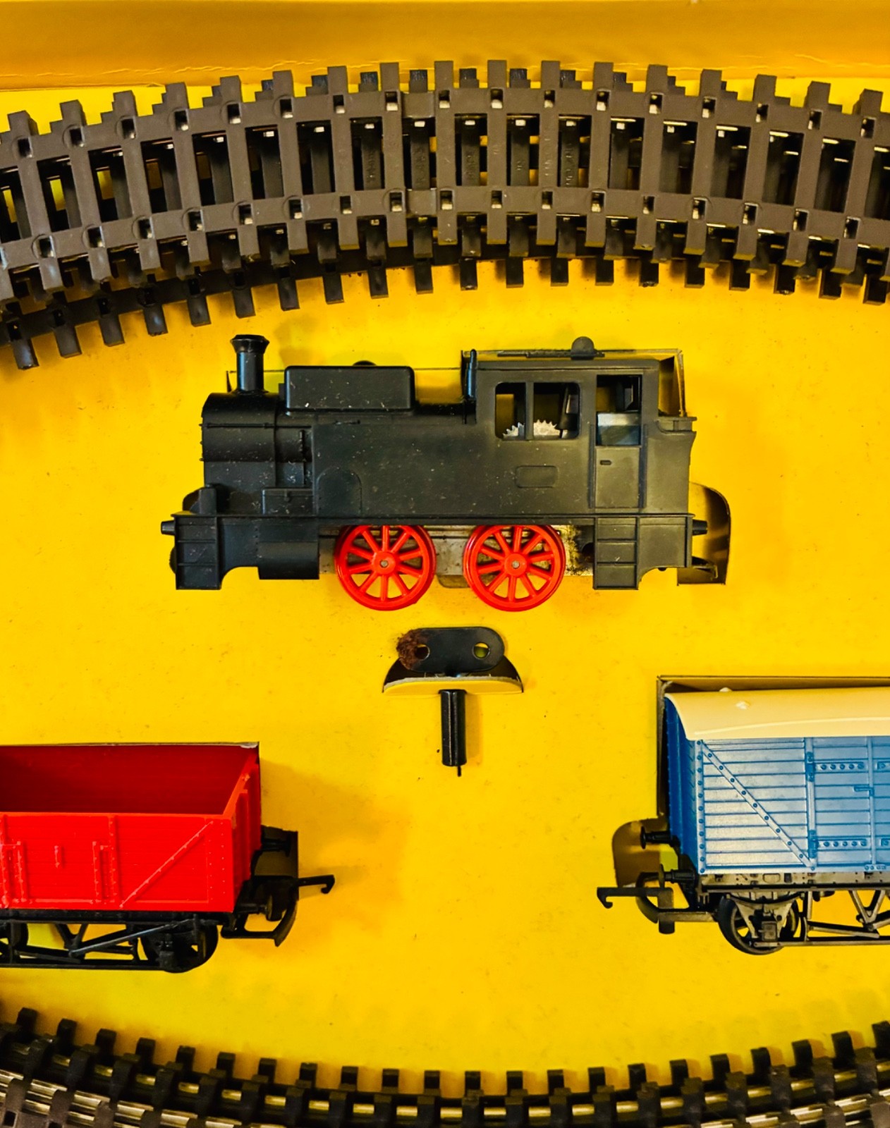 Collectible Tri-ang Railways Dockmaster RS.70 Train Set In Orig.Box look unused