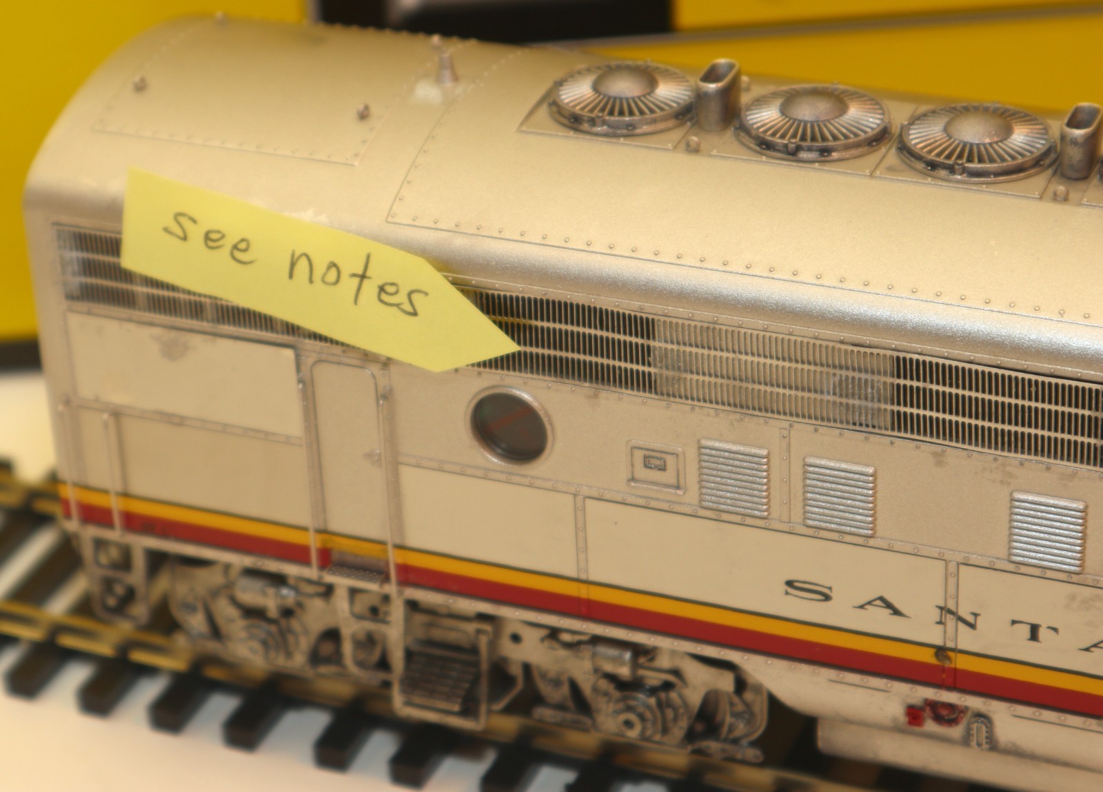 3rd Rail, 2-Rail O, #47, Santa Fe, F-7 POWERED A, QSI/DCC, Run #1, C-7 EX/OB