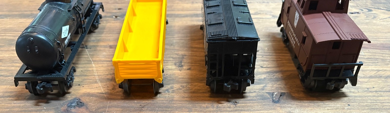 Williams by Bachmann O Gauge PRR F7 Diesel Locomotive Set Tested & Working #2012