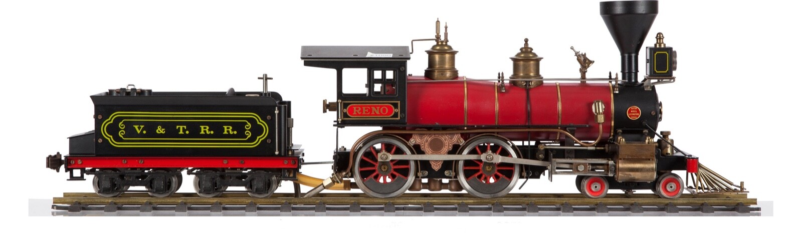 Model Railroading 16″ X 20″ Poster of Vintage Steam Locomotives & 1876 RR Pass