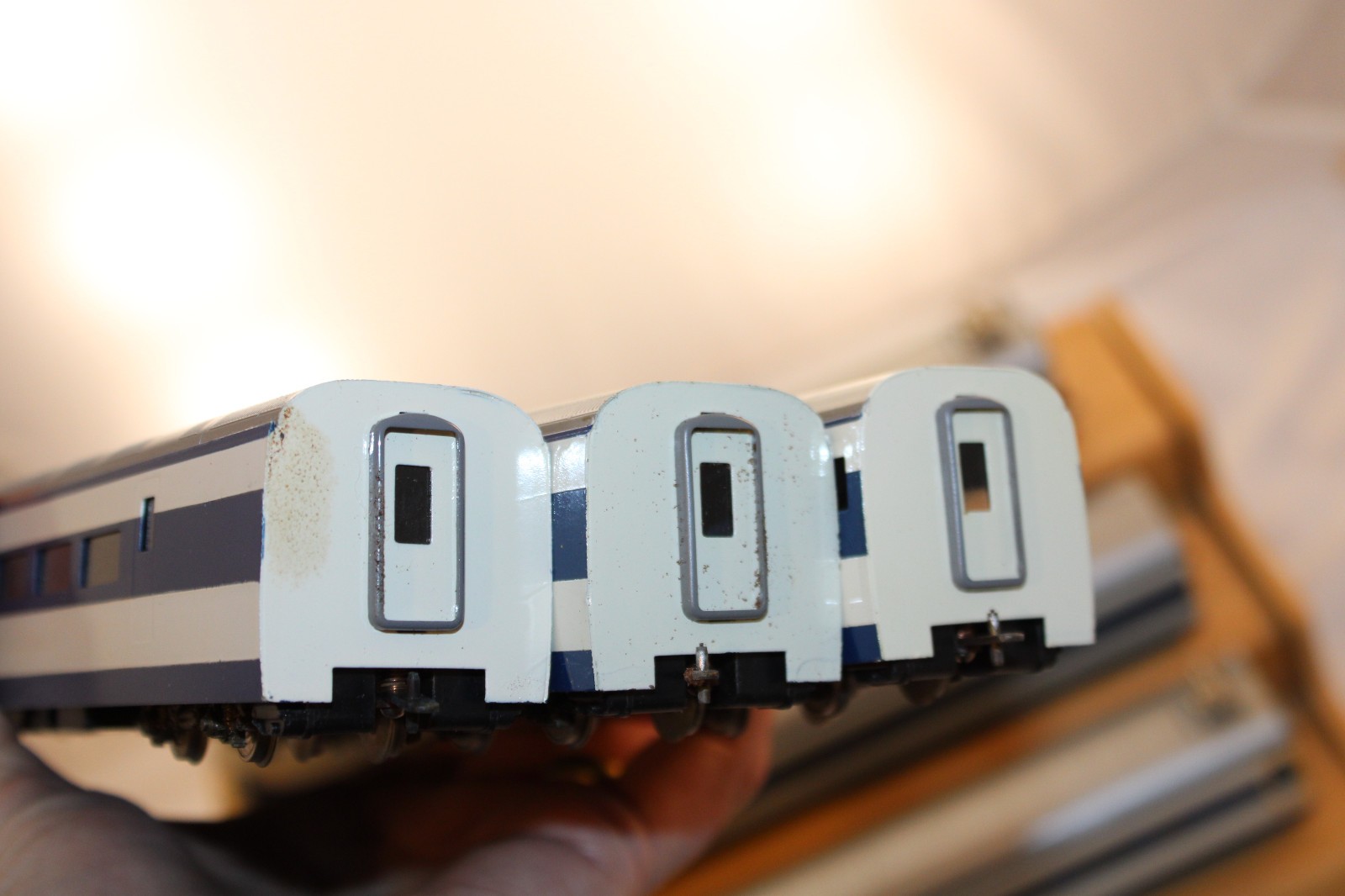 HO Brass – TID – New Tokaido Line A&B – 6-piece 3-motor Japan Bullet Train