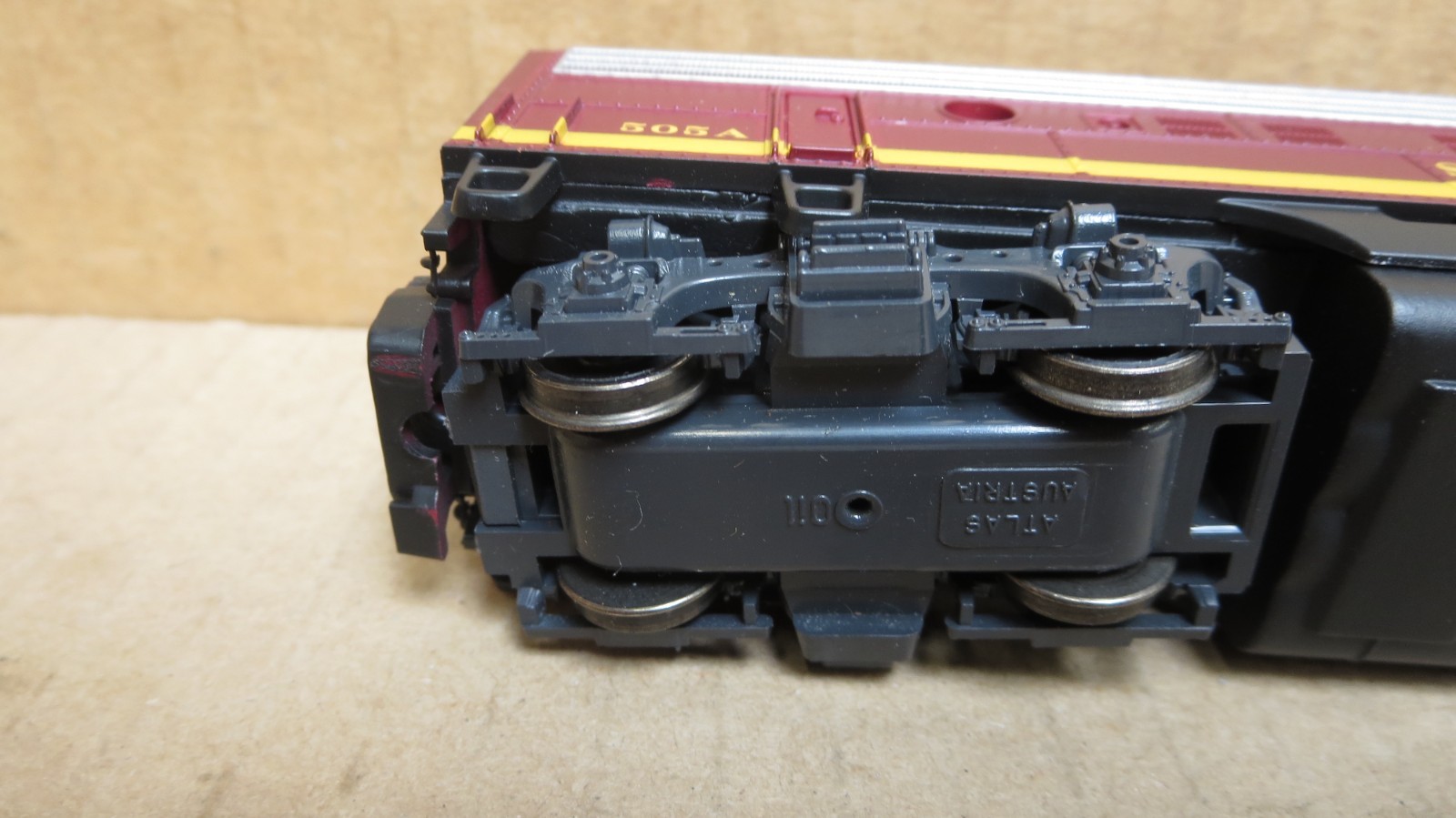 Atlas Austria 8329 FP-7A Soo Line 505A VG HO