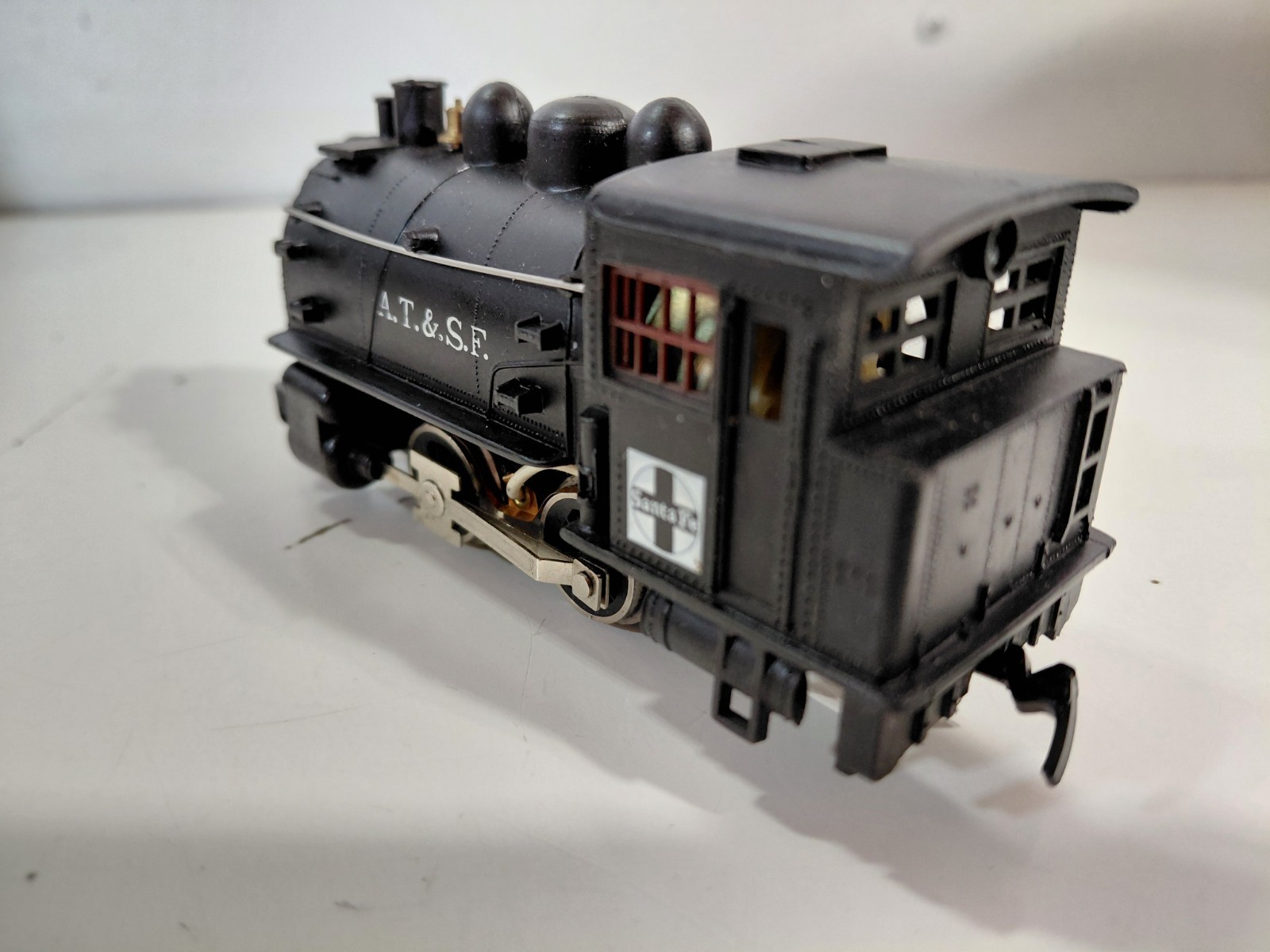 Life Like HO Gauge Model Railroad Santa Fe 0-4-0 Dockside Steam Locomotive