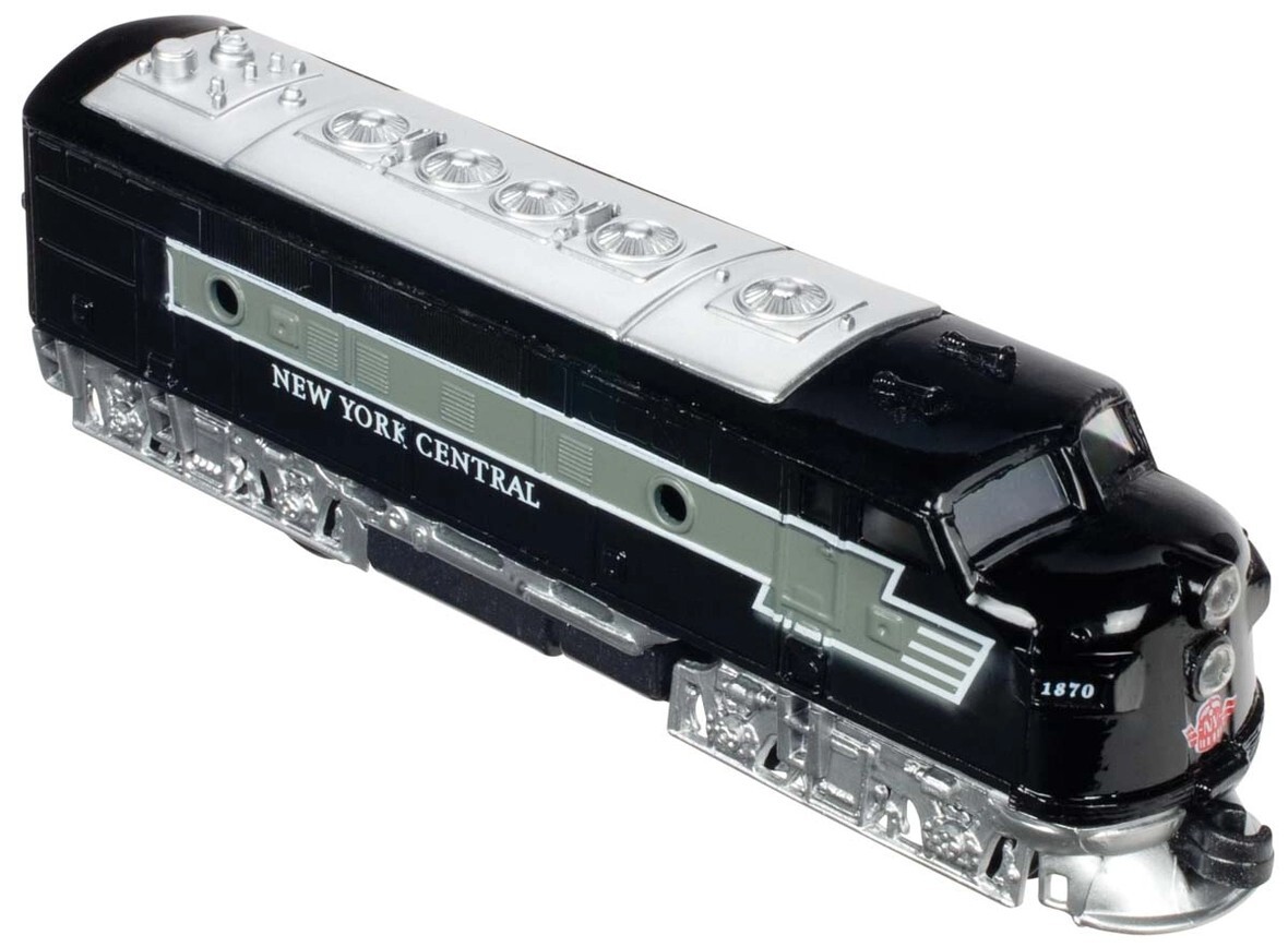 Classic Loco Diesel Engine Train Locomotive Powerful Pull Back Action 6 ½ Inches