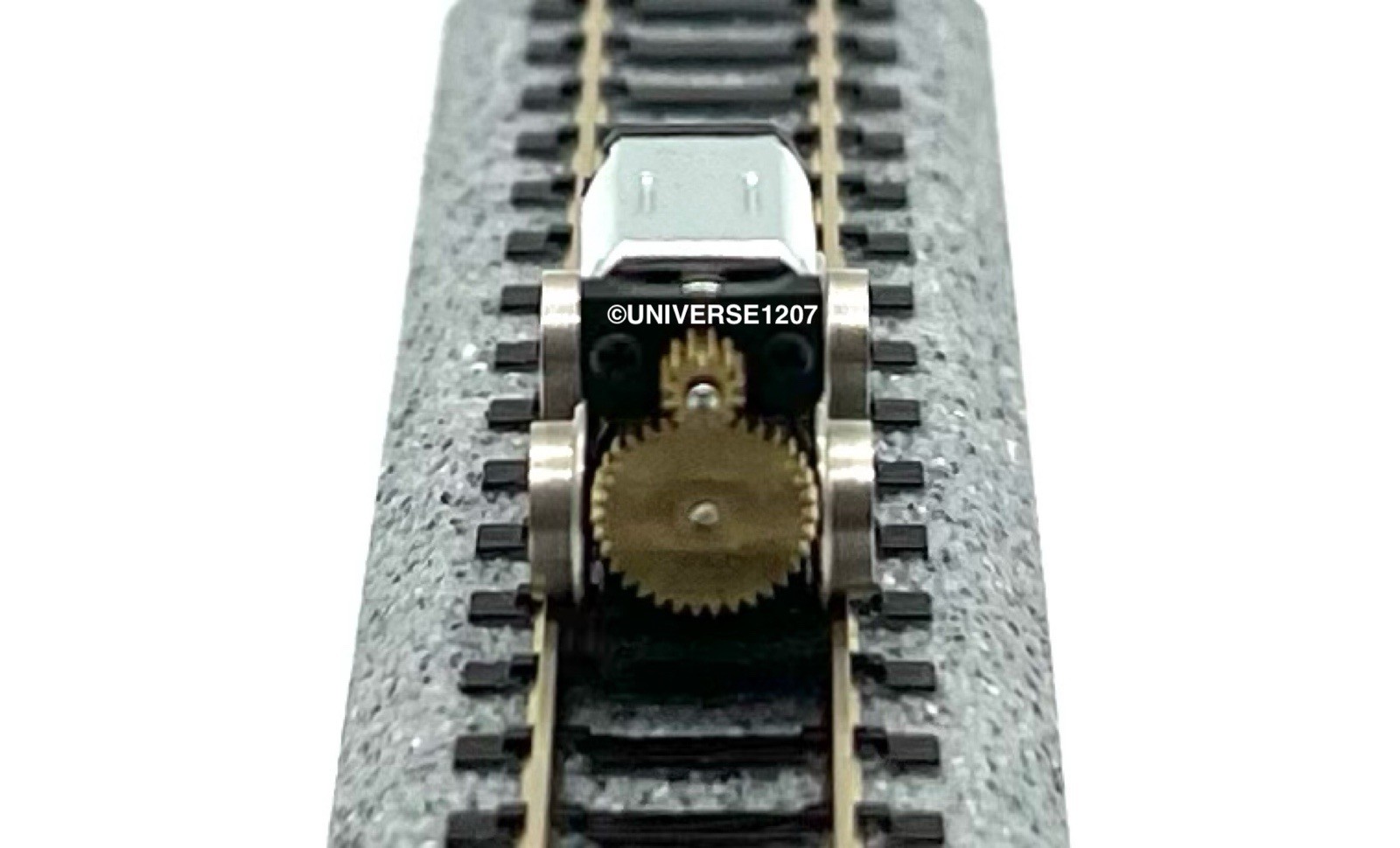 N/HOn30/HOe/009/On18/O9 Narrow Gauge Locomotive Power Drive Chassis 12mm/6mm H0e