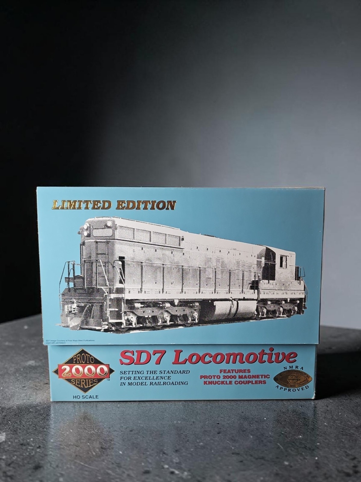 🔥HO Scale Proto 2000 SP Southern Pacific EMD SD7 Diesel Locomotive #5334