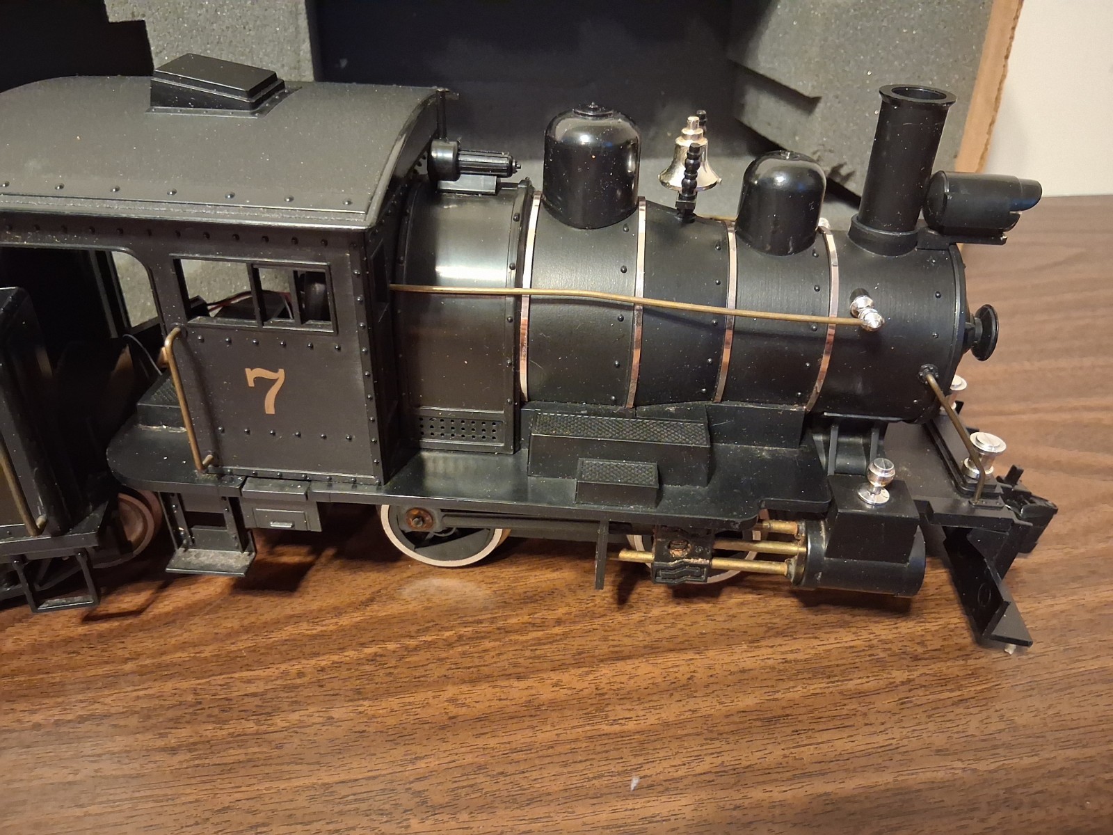 HLW Yard Master Pennsylvania Steam Engine Hartland Locomotive Works G Scale Box