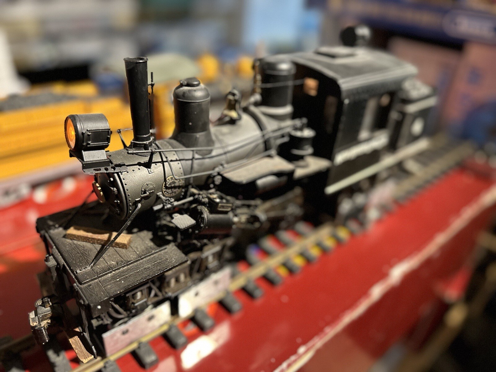 Climax Spectrum 25 Ton Narrow Gauge Class B New River Lumber 1:20.3 Scale