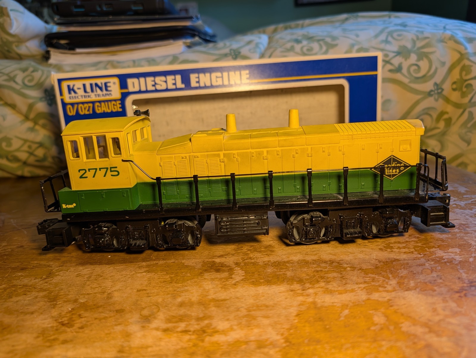 K-Line 2775 Reading Lines MP-15 Dual Motors, Operating Lights & Couplers 1/48