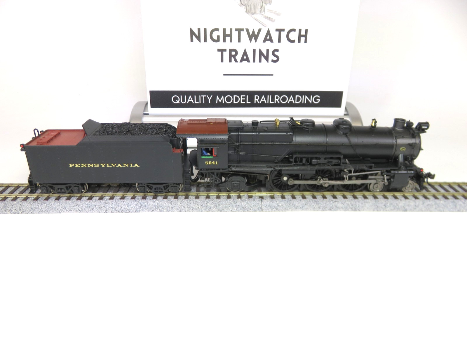 Broadway Limited 2241 HO Pennsylvania 4-6-2 K4 Steam Locomotive DCC/Sound/Smoke