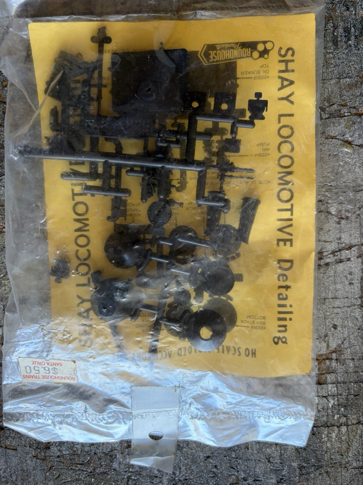 HO/HOn3 SHAY LOCOMOTIVE Accessory Set New Never Opened