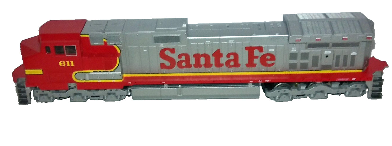 NEW Athearn HO Scale Santa Fe Locomotive (C44-9W Power-611)
