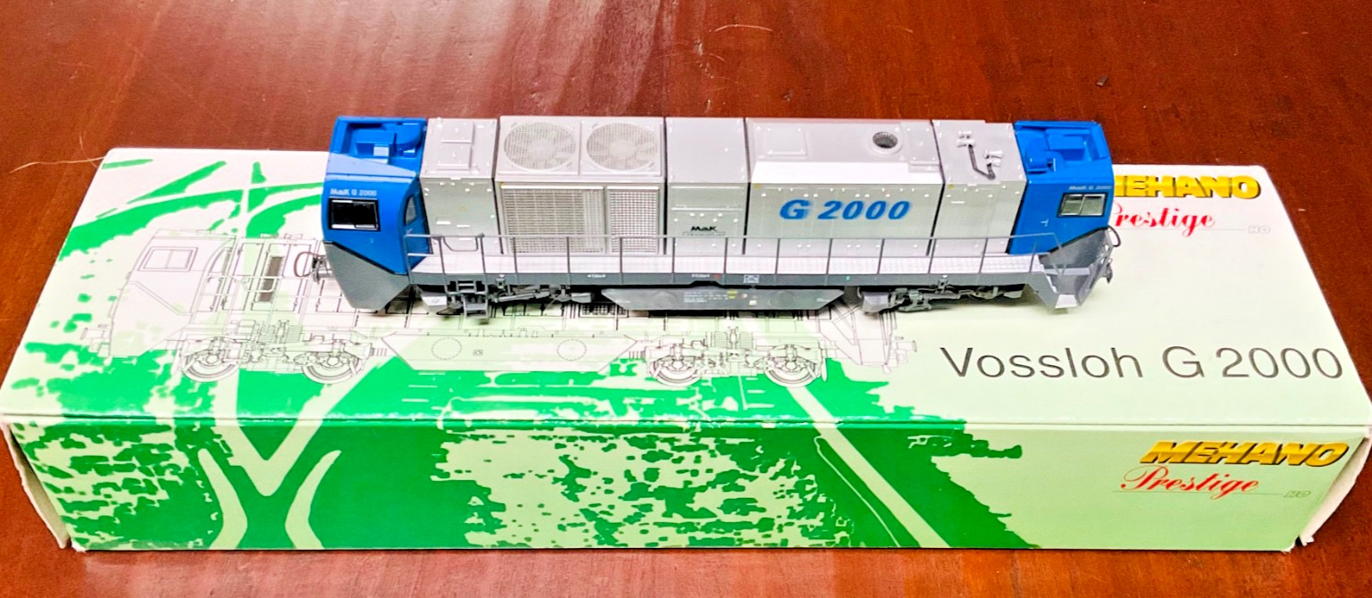 Mehano Prestige HO Gauge MaK Vossloh G 2000 Diesel Loco “Pool” -DCC Digital T277