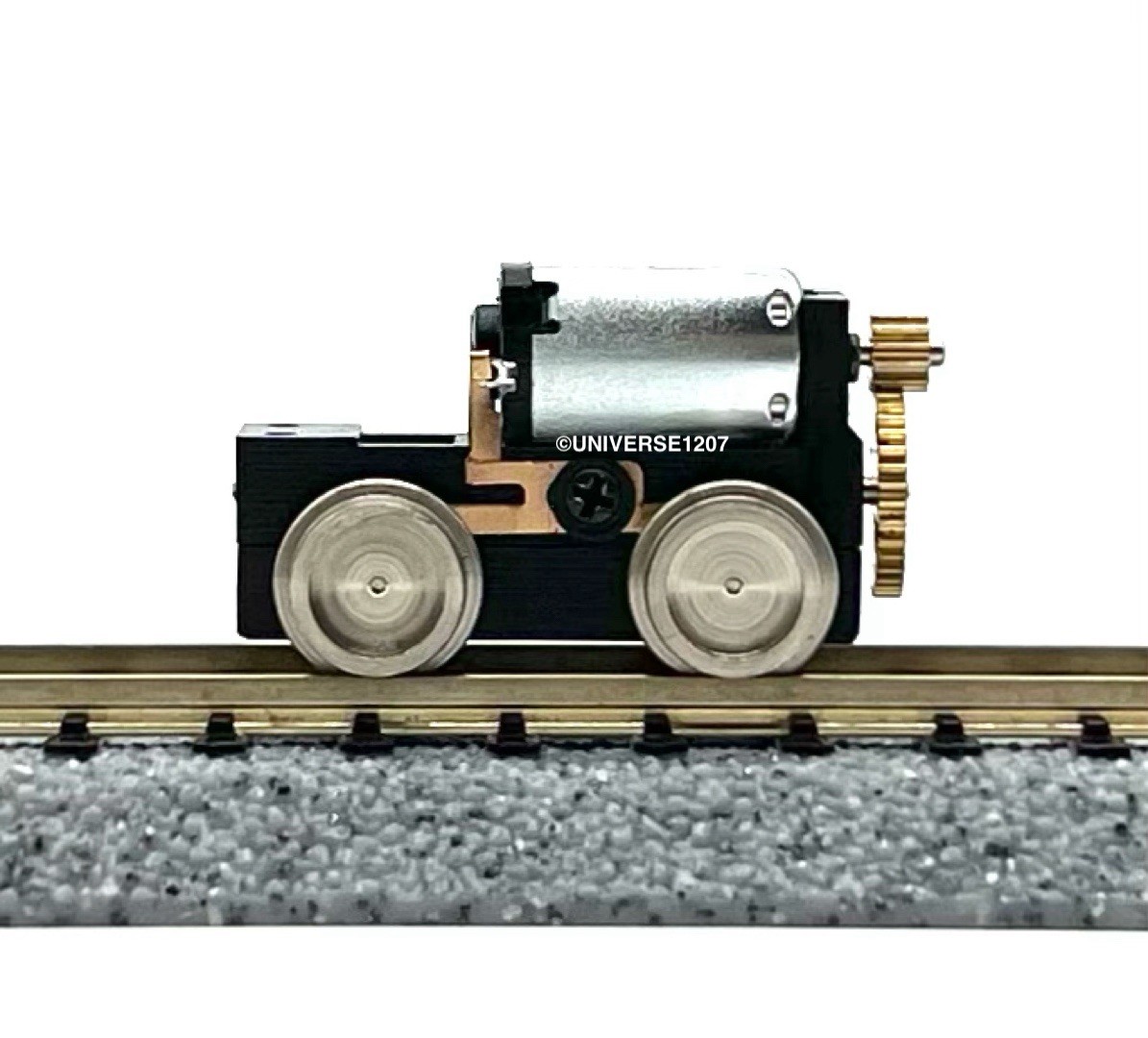 N/HOn30/HOe/009/On18/O9 Narrow Gauge Locomotive Power Drive Chassis 12mm/6mm H0e