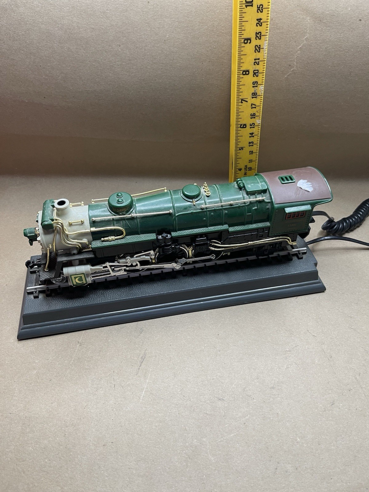 Vintage Crescent Telemania Train 1925 Locomotive Telephone Tested