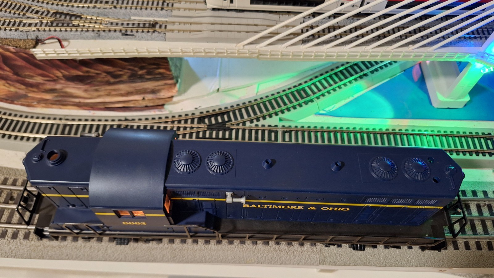 Lionel 6-8862 O Gauge Baltimore & Ohio GP7 Diesel Locomotive Tested W Orig. Box