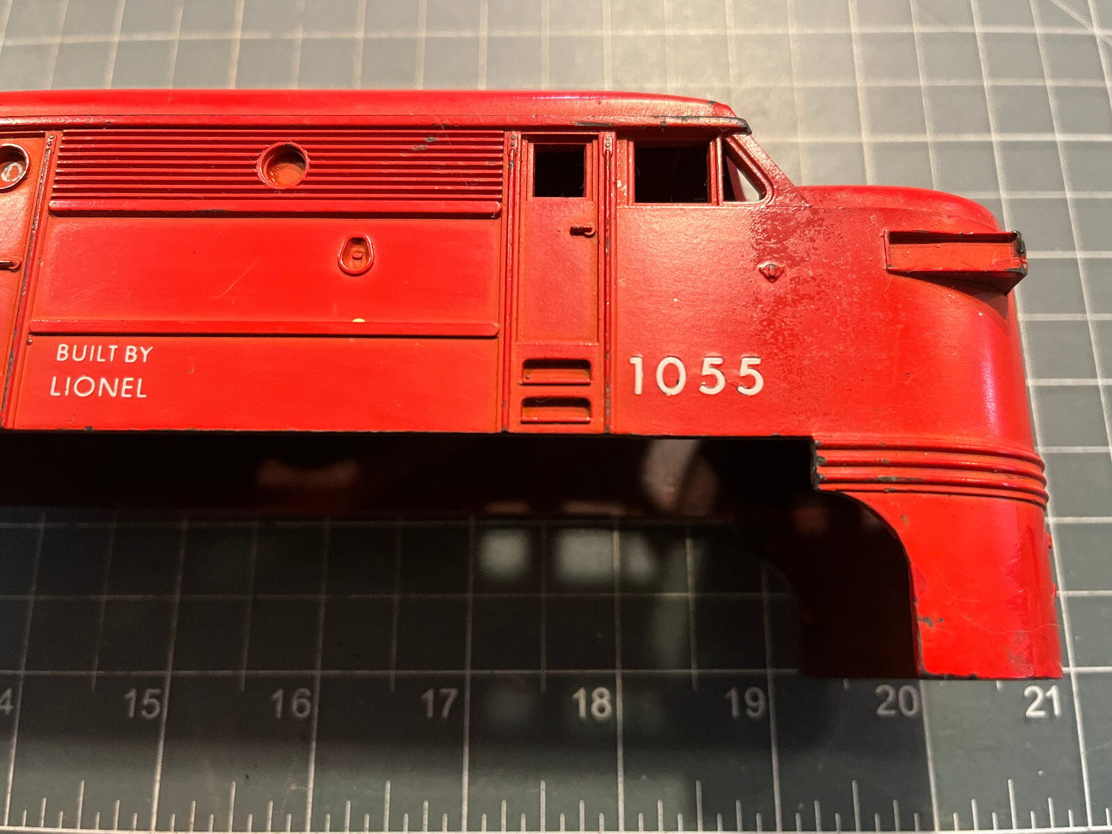 LIONEL Train 1055 TEXAS SPECIAL ALCO FA Diesel Locomotive SHELL ONLY PART LOT G