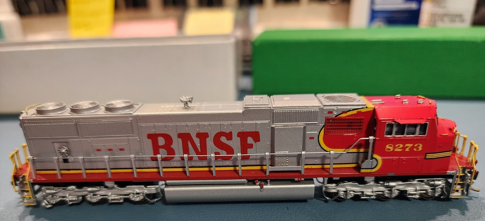 RARE! NEW! Overland Models BNSF SD75M Brass Engine N scale #8273
