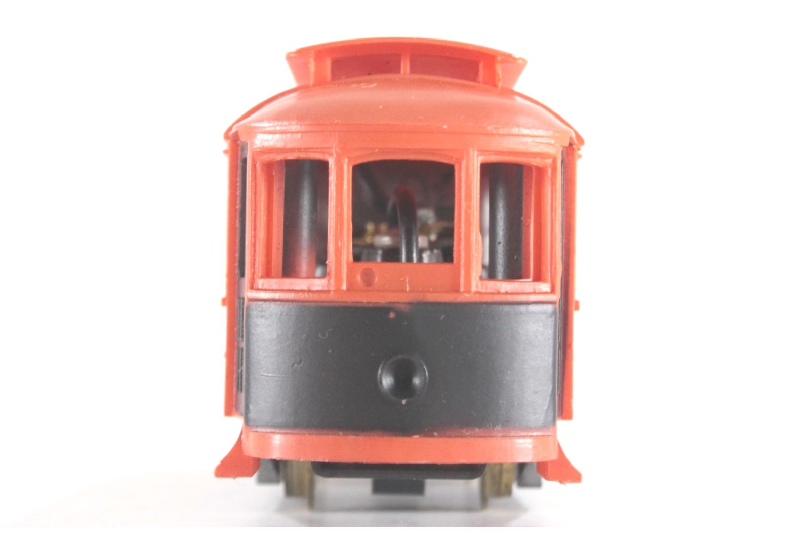 HO Scale Tyco “Broadway” Powered Unlighted Trolley Tested Operates Xlnt Cond