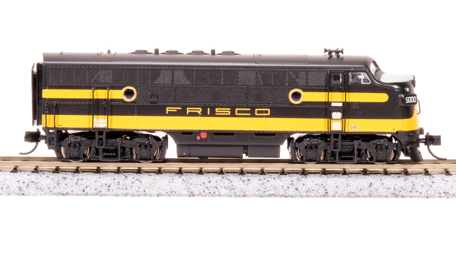 Broadway 7730 EMD F3A, SLSF 5001, Black & Yellow, Paragon4 Sound/DC/DCC, N