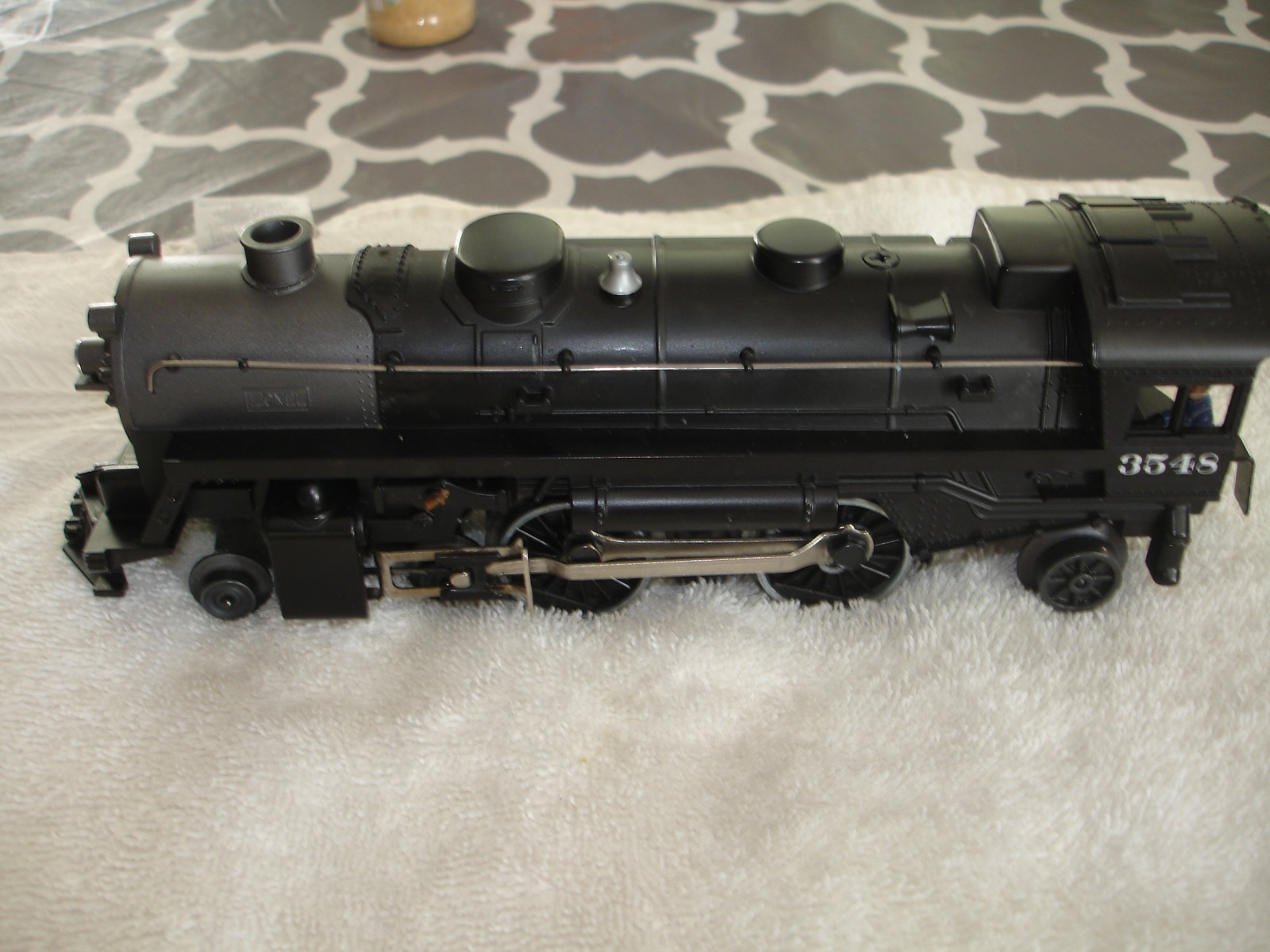 LIONEL 3548 WISCONSIN CENTRAL 4-4-2 DIECAST STEAM LOCO w/Smoke & Whistle