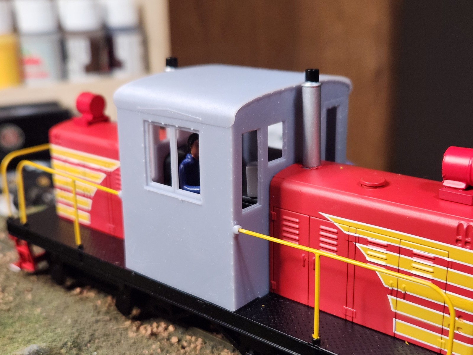 Round Roof Cab Conversion Kit For Bmann On30 Withcomb 3d Printed Direct Replace