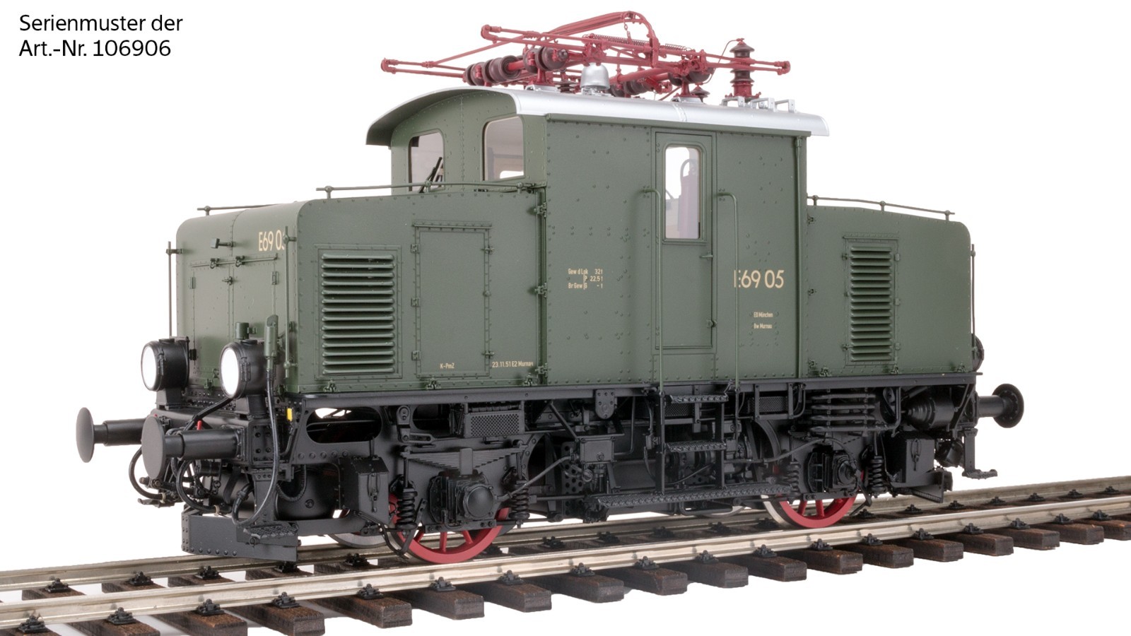 KM1 E69 E169 Track 1 E-Lok Digital Sound Various Variants NEM For Märklin Kiss