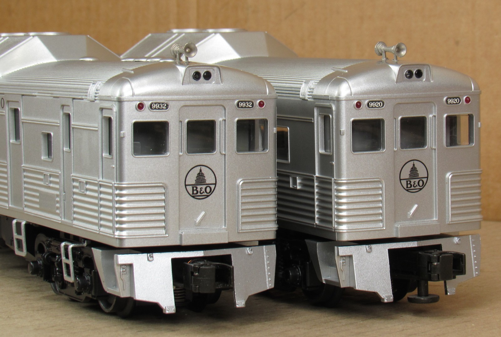 MTH Railking 30-2144-1 B&O (Baltimore & Ohio) RDC Budd 2-Car Set w/PS1 O-Gauge
