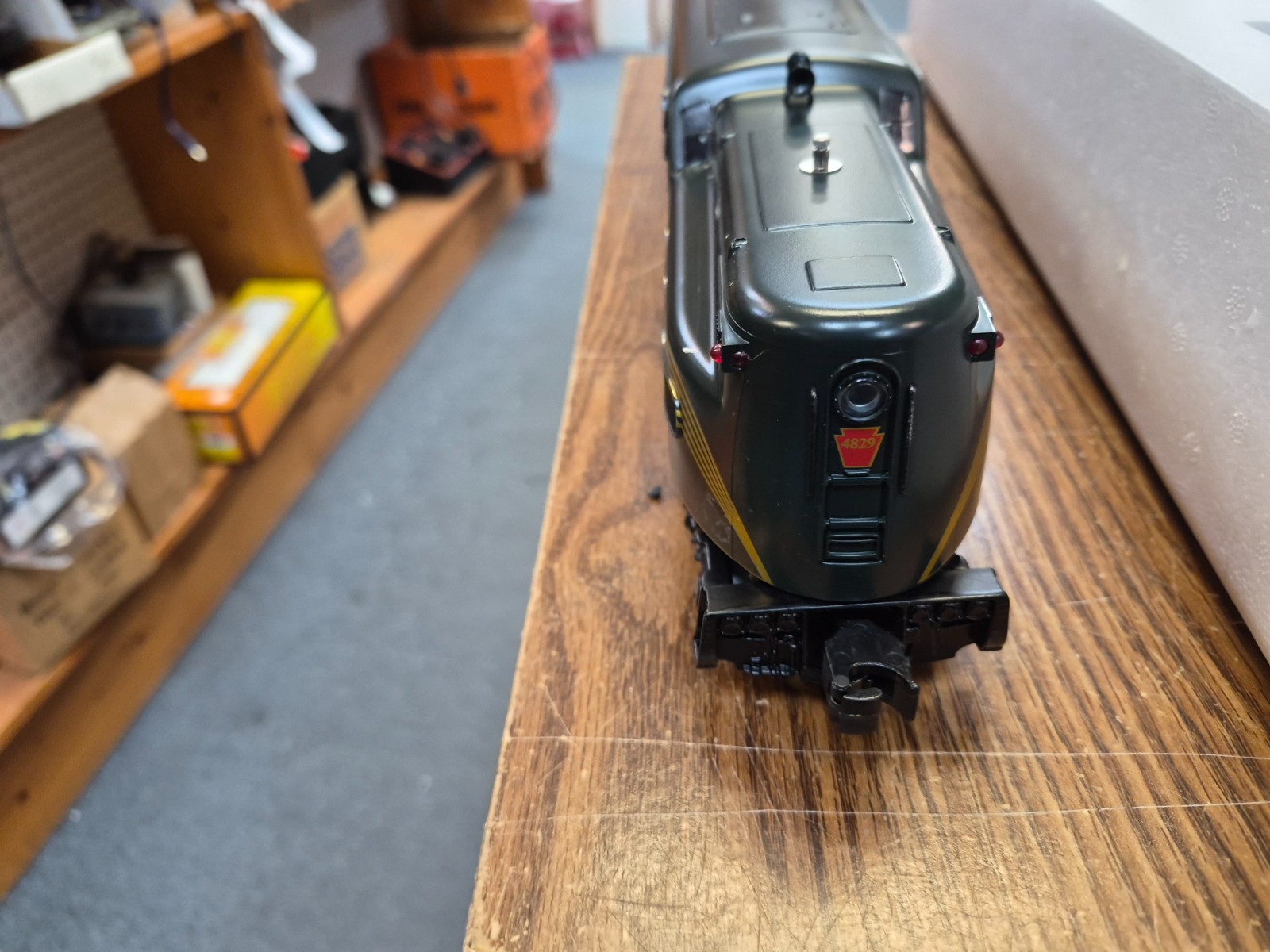 WILLIAMS by BACHMANN 41810 PENNSYLVANIA GG-1 GRN 5 STRIPE+ O GA 3RAIL #4829