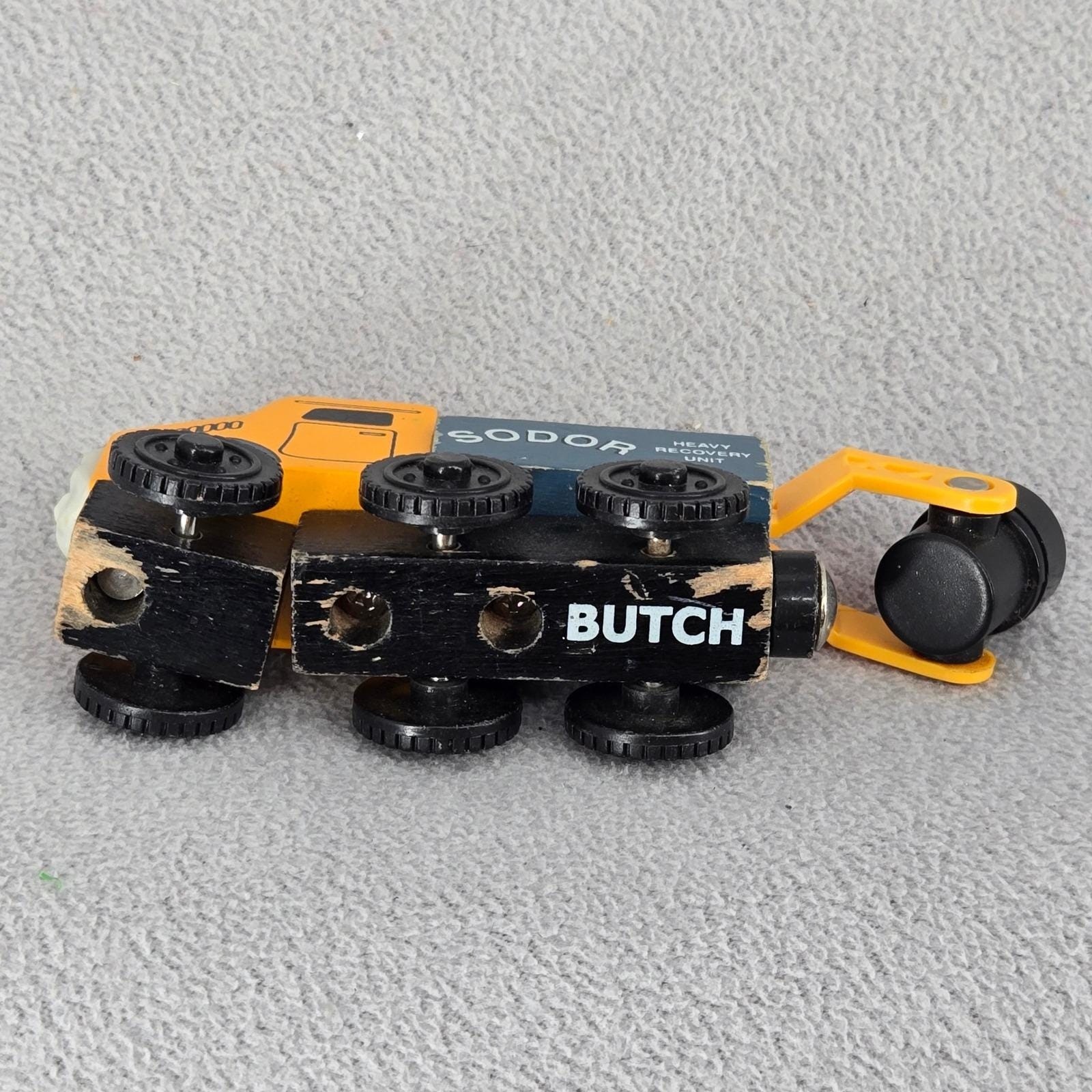 Vintage Butch Thomas & Friends Sodor Heavy Recovery Unit Wooden Railway