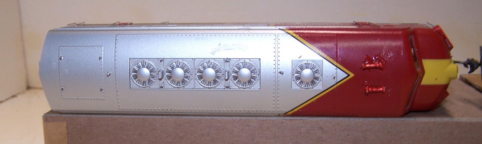 HO STEWART KATO F7a, F7b, F7a SANTA FE ATSF, DCC, NO SOUND, LED HEADLIGHT