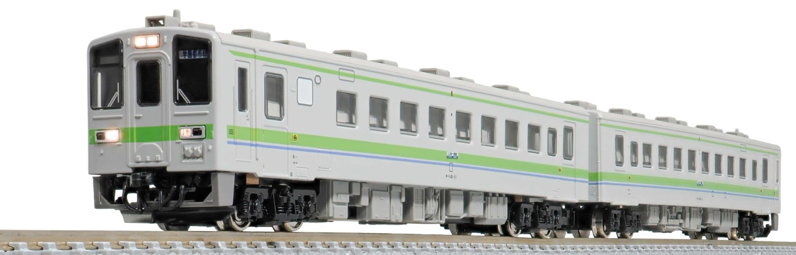 Green Max N Gauge JR Hokkaido Kiha Type 141 Type 142 Formerly JR Hokkaido Color