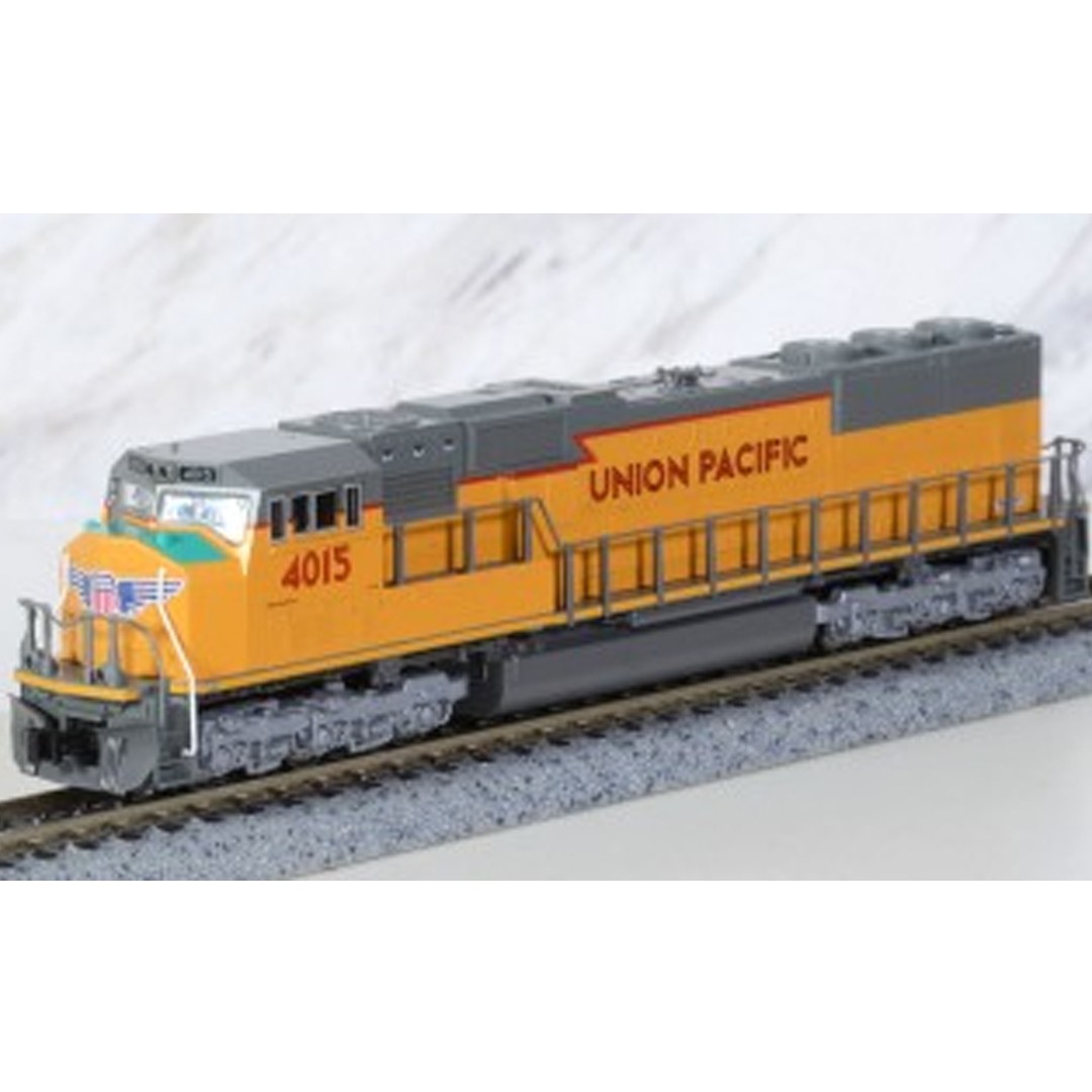 NEW Kato SD70M with DCC/Flat Radiator Union Pacific Locomotive N Scale