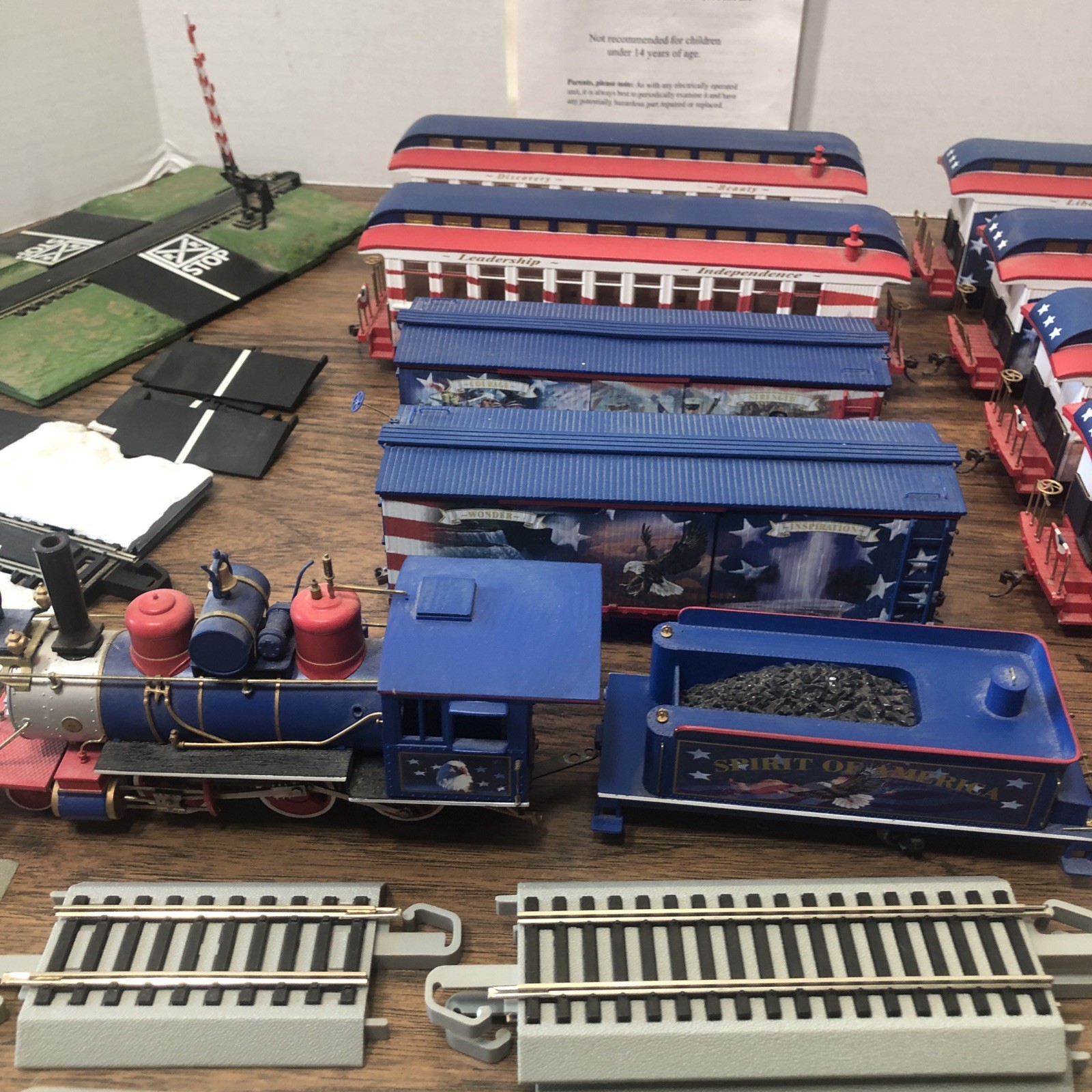 *Parts* Untested Bachmann Hawthorne Village Spirit America Locomotive Cars Rail