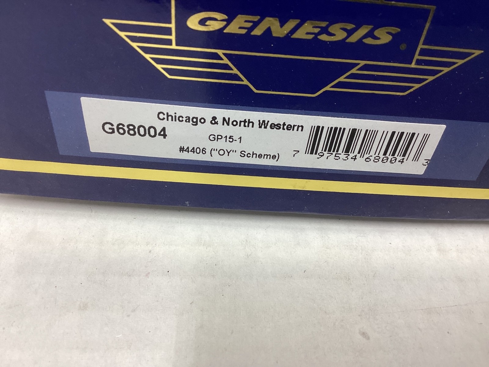 Athearn Genesis #68005 HO scale “C&NW” MP15-1 Rd.#4423