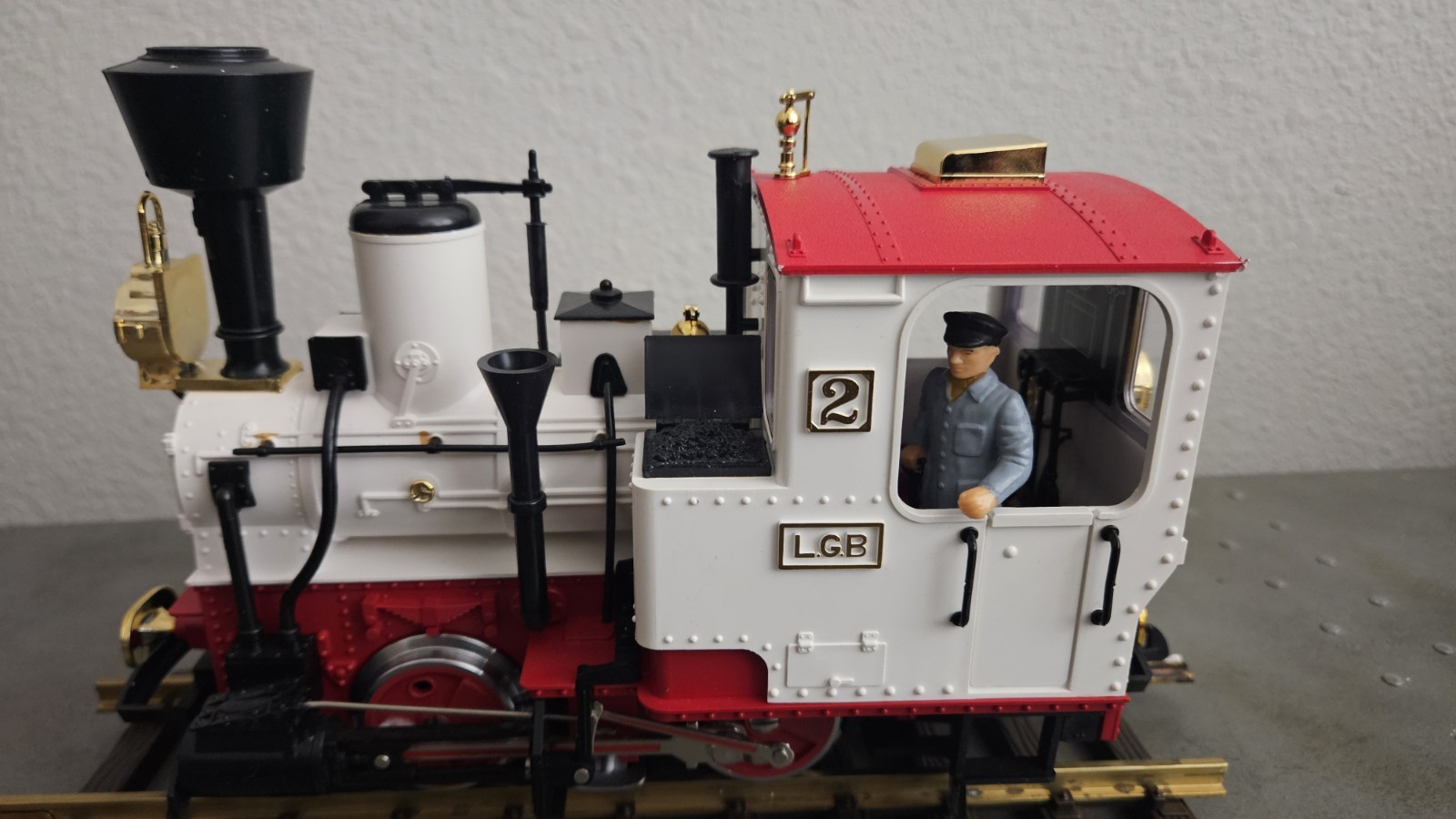 LGB LEHMANN 2020 0-4-0 Steam Engine Locomotive Excellent Condition
