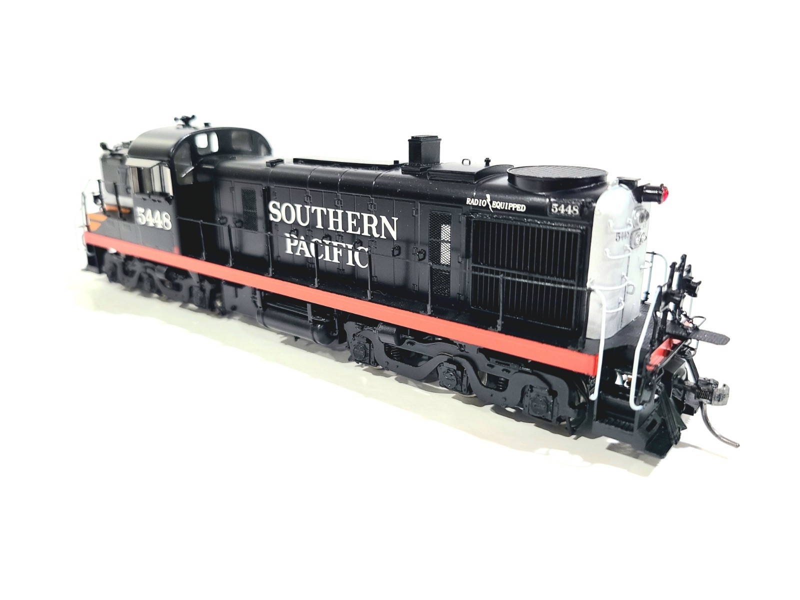 Division Point SP RSD-5 Southern Pacific Black Widow #5448 HO Brass #DP-8777