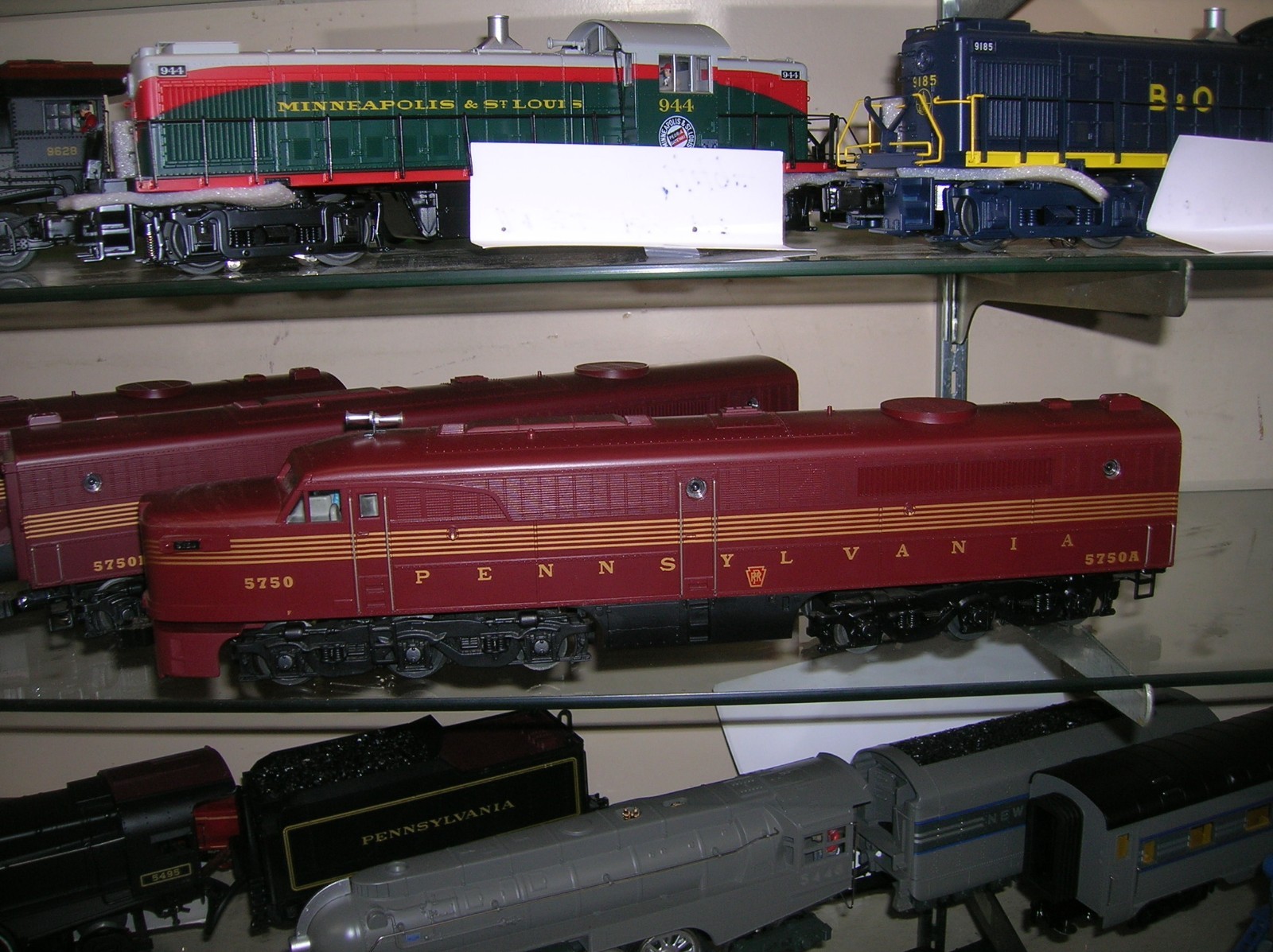 LIONEL 6-18245/18248″ PENNSYLVANIA A B A ALCO PA’S 4 MOTORS, TMCC “,LOT #45773