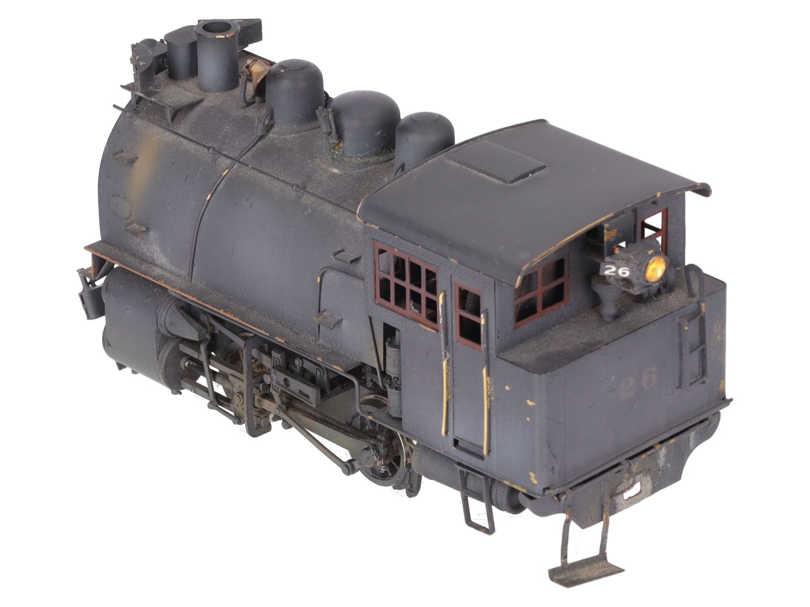 KTM Scale Models O BRASS 2-Rail B&O 0-4-0 T Dockside Switcher – Painted