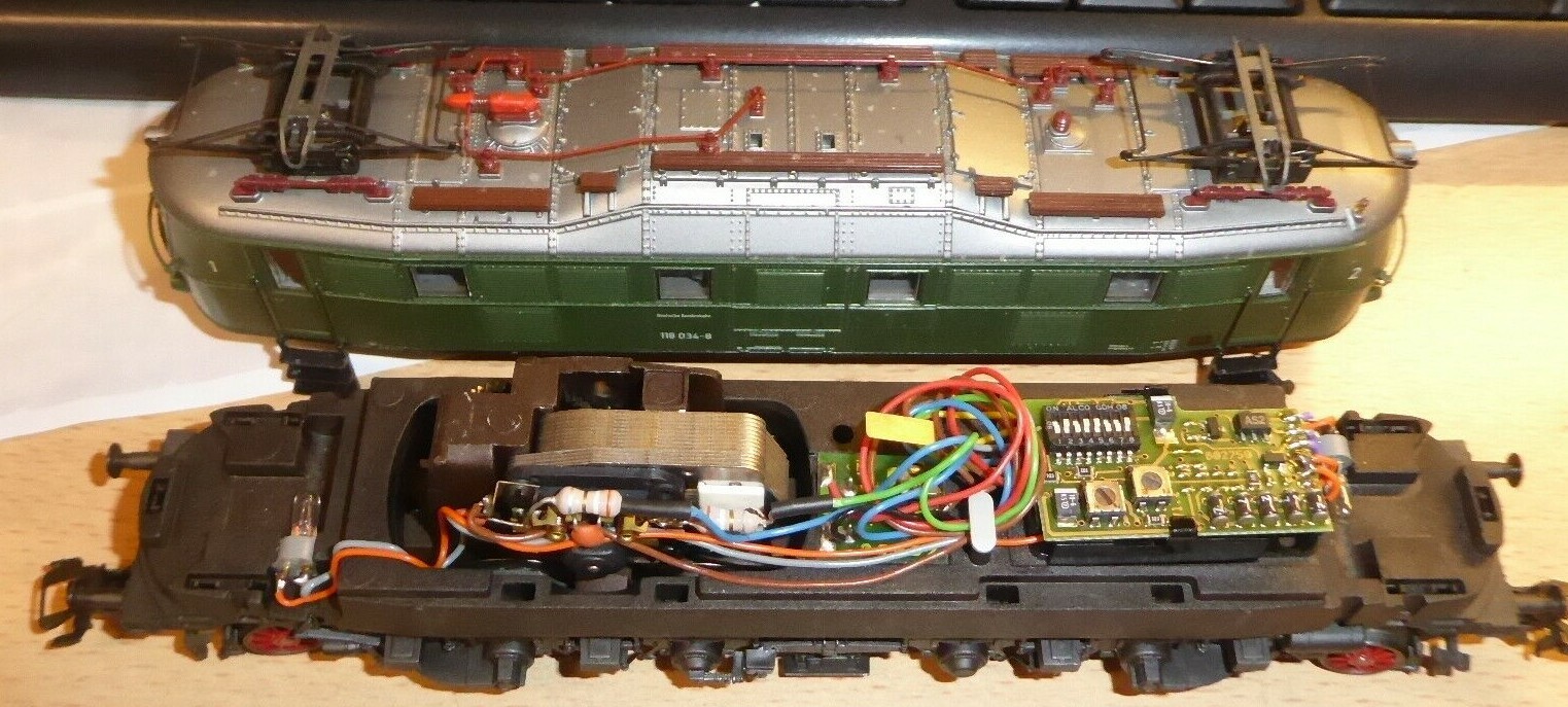 Märklin 3367 H0 Mhi-Elektrolok Br 118 034-8 DB Epoch Digital + Analogue, 5 Motor
