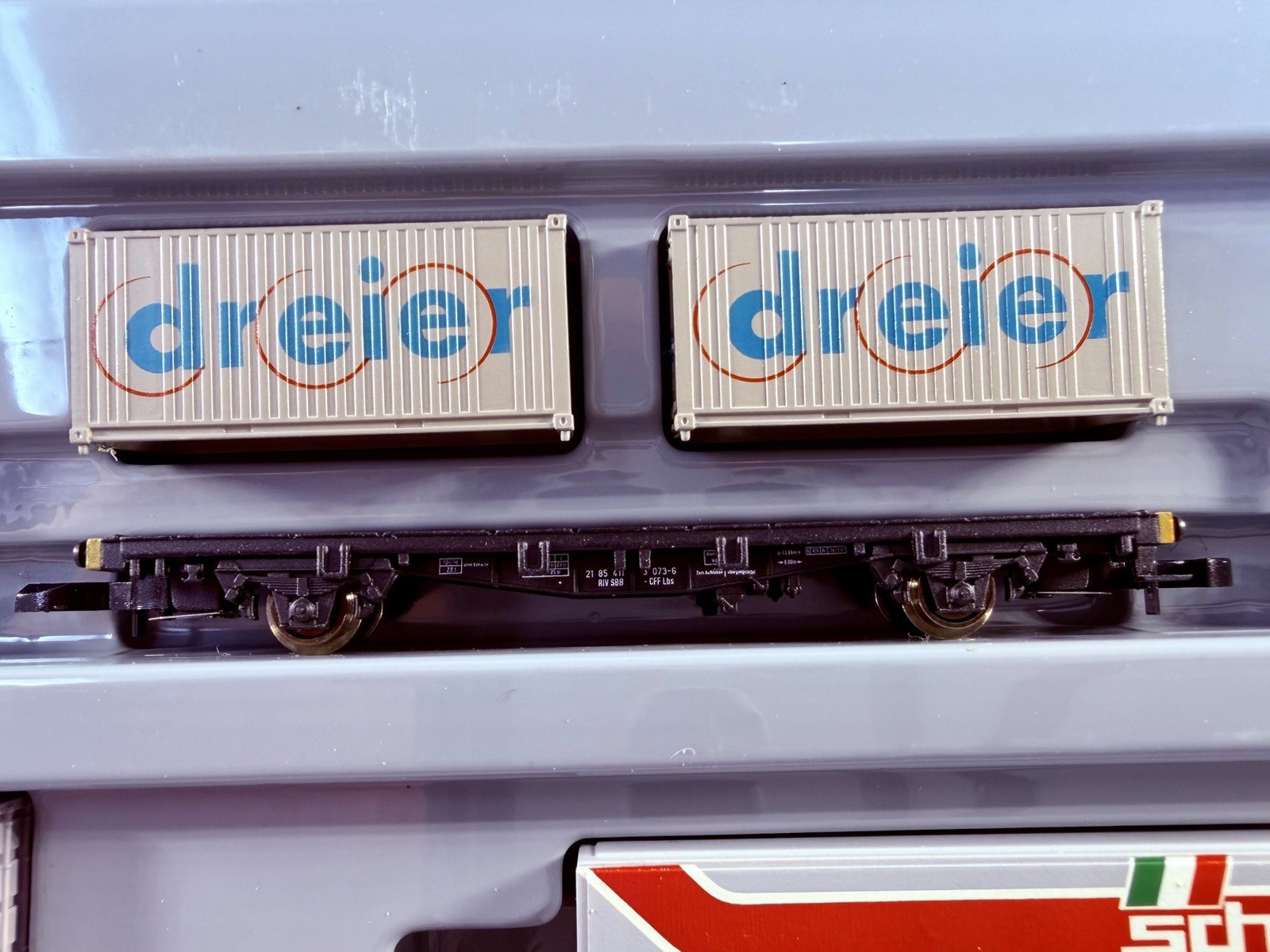 Marklin Mini-Club Z-Scale 81431 SBB HUPAC “Alpine Transit” Train Set