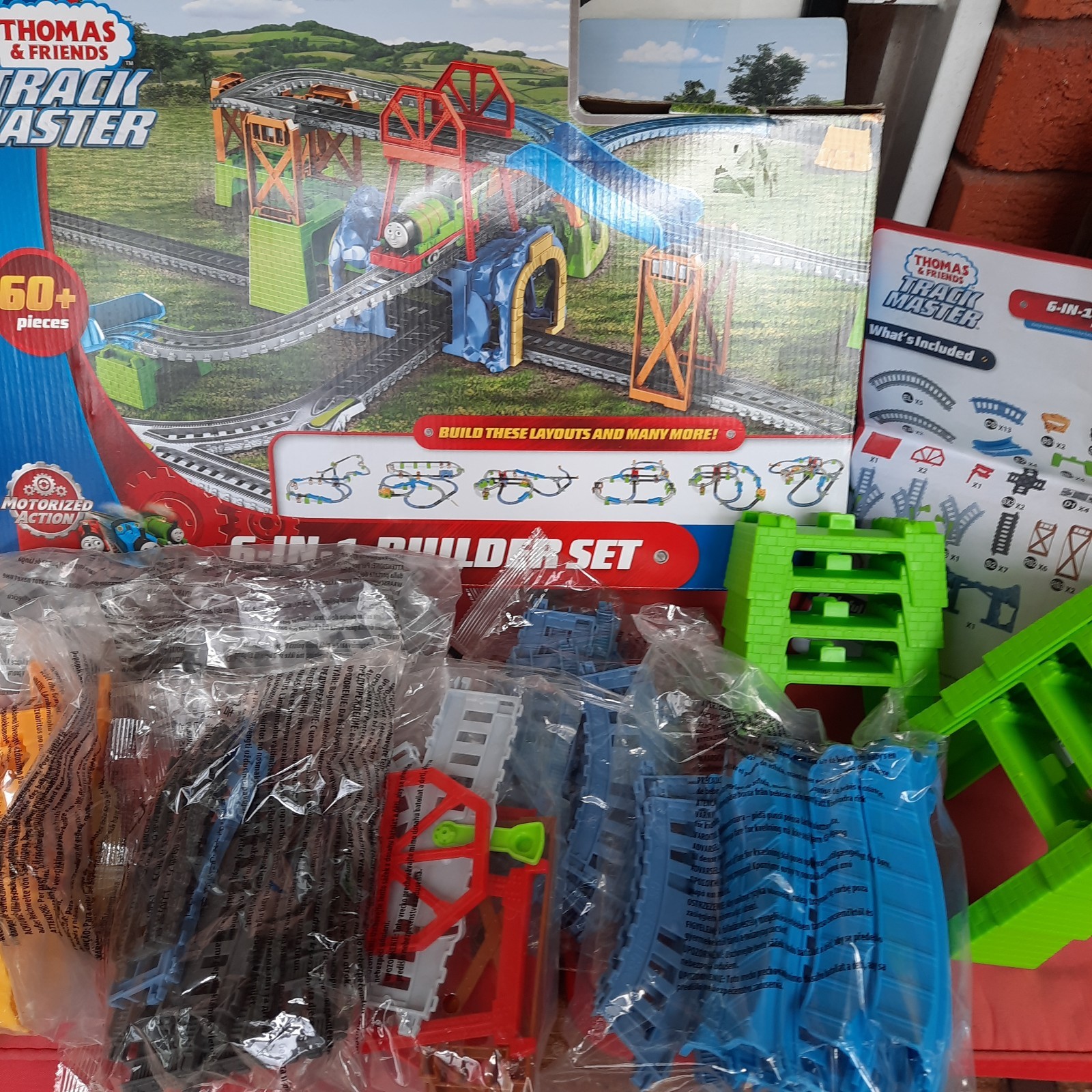 2018 Mattel Thomas & Friends TrackMaster Retired Percy Builder Box Set GBN45